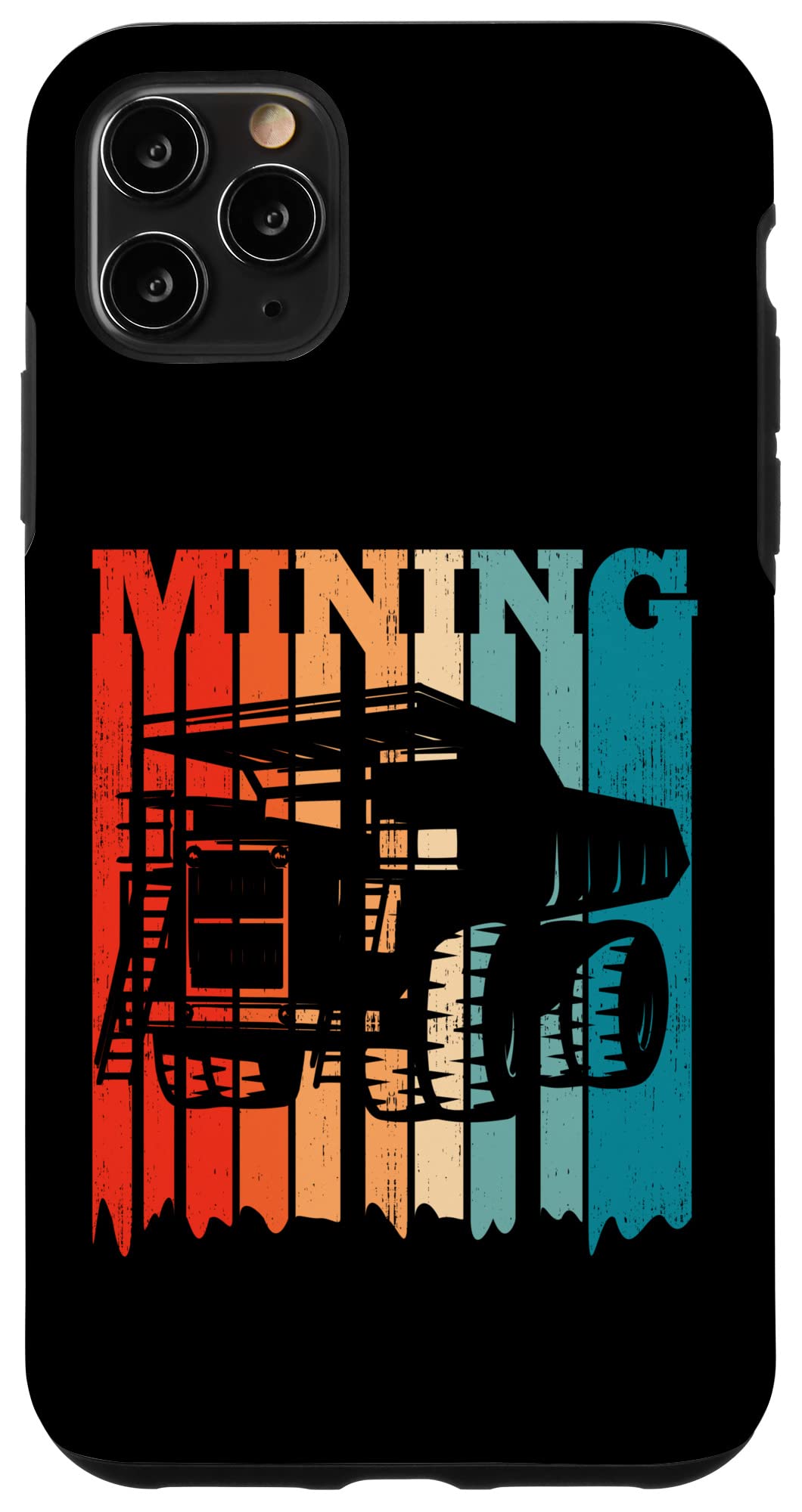 iPhone 11 Pro Max Case for Mining Engineers - Durable Protective Phone Cover for Engineers & Miners | Perfect for Underground Work & Outdoor Adventures