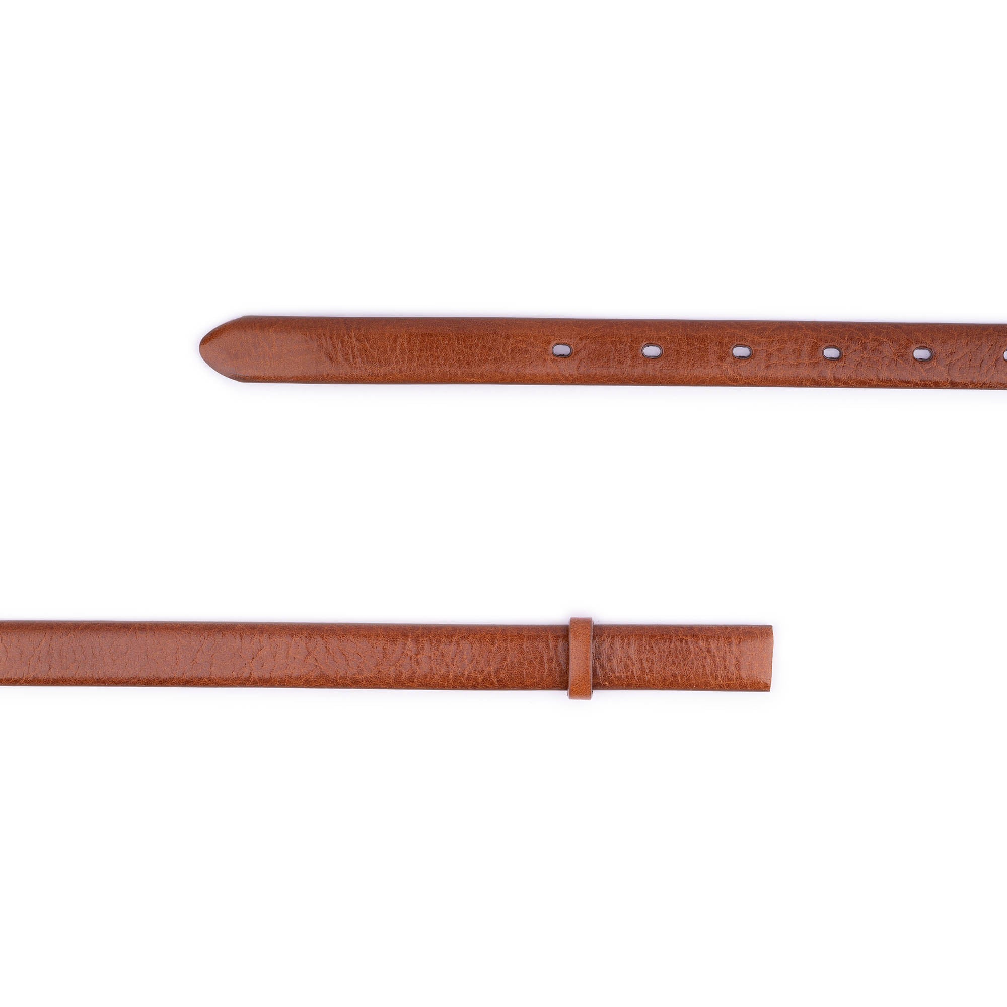 Premium Cognac Leather Strap Replacement for Montblanc Women's Belt Buckle | Genuine Leather Accessory for Office, Business & Formal Occasions