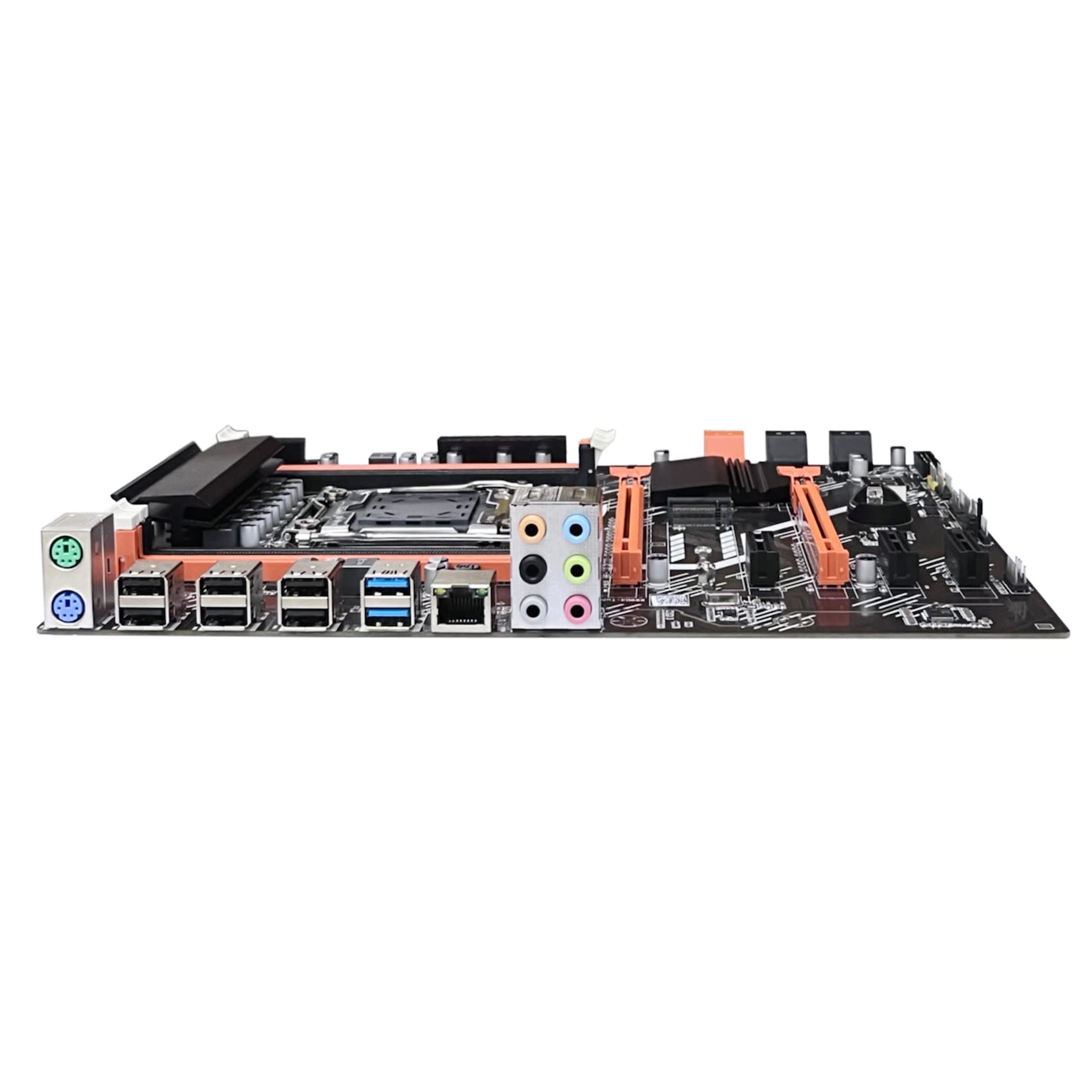 XIDIT X99 Motherboard Bundle with SATA Cable, Switch Cable, Baffle & Thermal Pad - LGA2011 V3, M.2 NVME NGFF Support, DDR3 4x16G RAM - Perfect for Gaming PC Builds & High-Performance Workstations