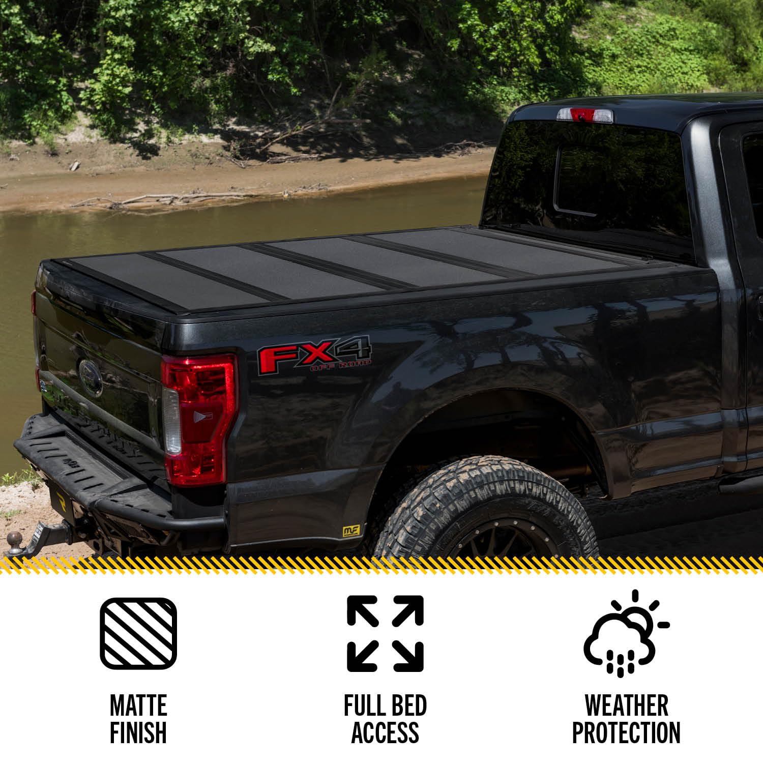 BAK BAKFlip MX4 Hard Folding Truck Bed Tonneau Cover for 2020-2025 Chevy/GMC Silverado/Sierra 2500/3500HD | 8' 2