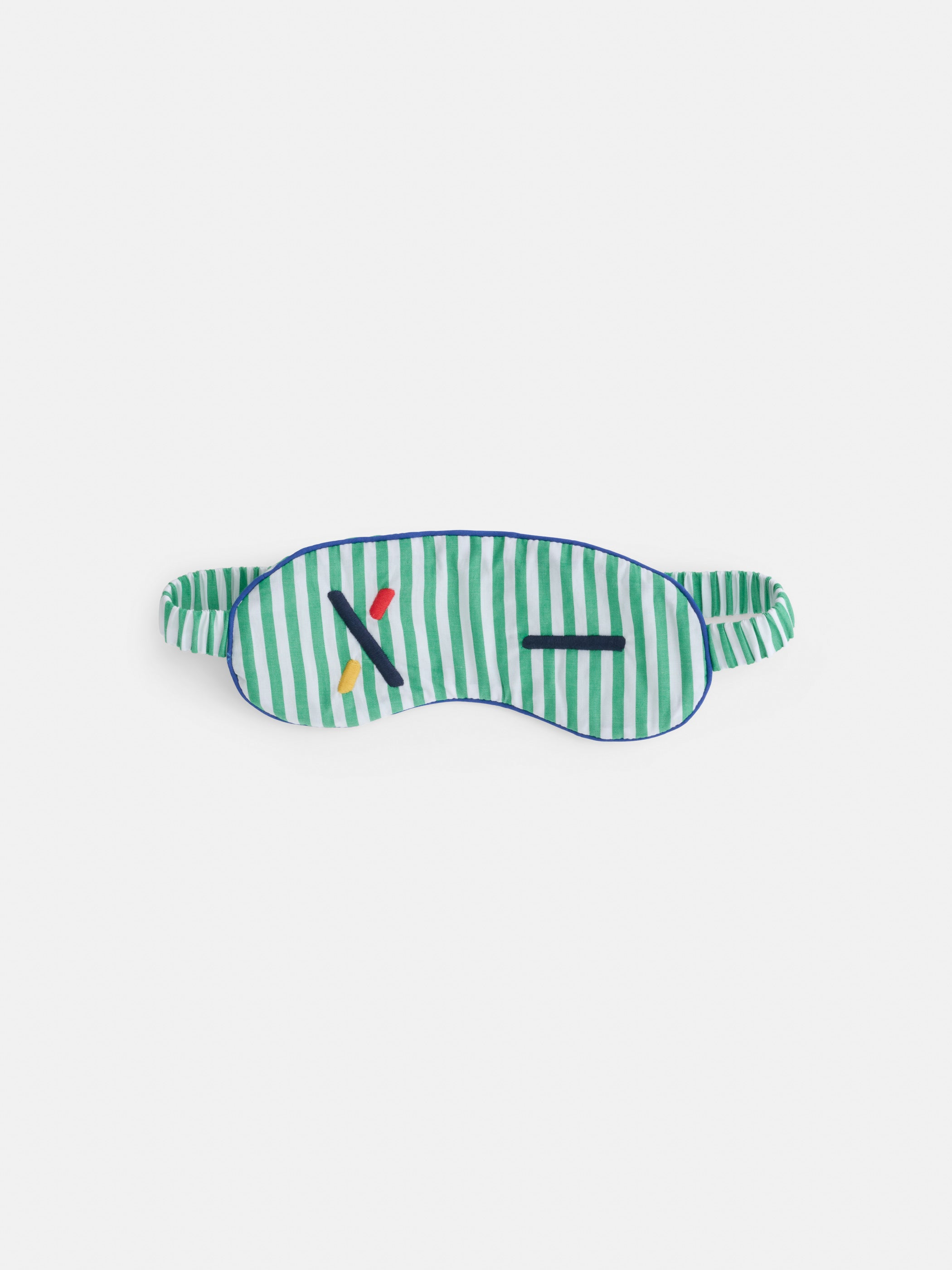 P'Jimmies Striped Sleep Mask - Soft & Comfortable Eye Cover for Better Sleep, Travel & Relaxation