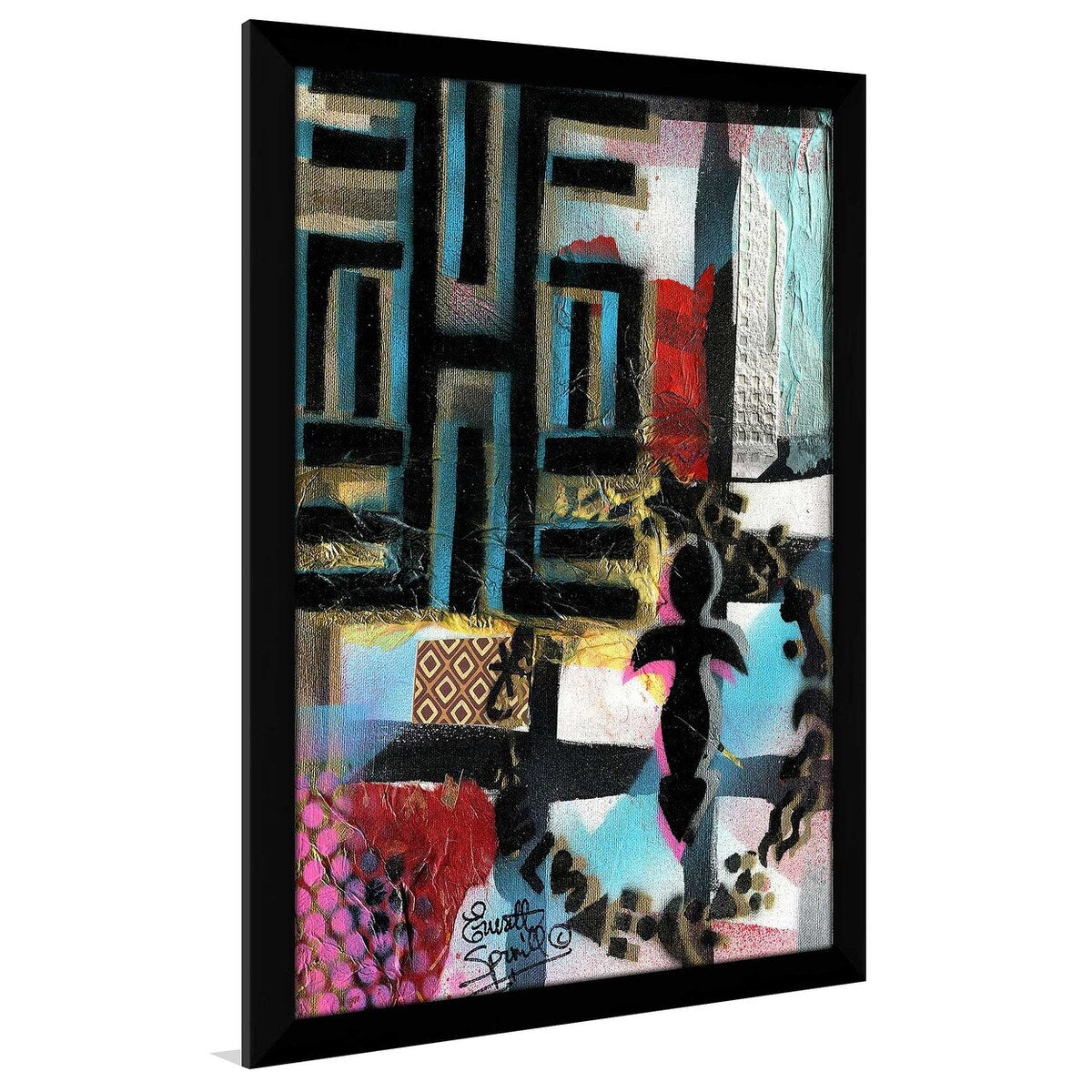Abundance II Vertical Acrylic Wall Art Print - Modern Home Decor for Living Room, Bedroom & Office