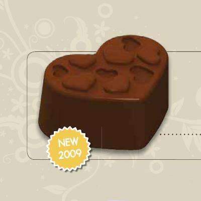 Heart-Shaped Chocolate Mold for Baking - Premium Silicone Bonbon Candy Molds for Valentine's Day, DIY Desserts & Romantic Gifts - Perfect for Chocolate Making, Cake Decorating & Candy Crafts