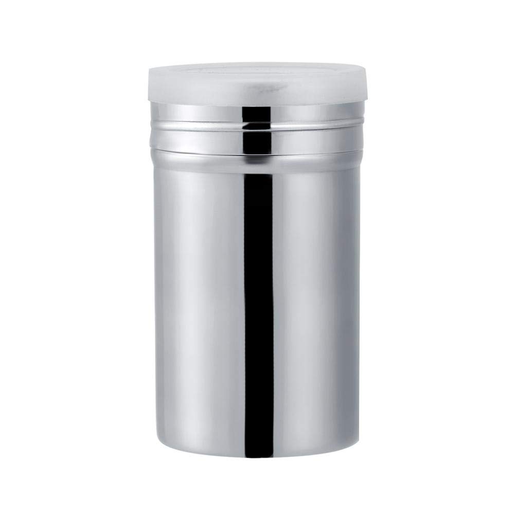 Premium Stainless Steel Powder Shaker for Cocoa, Chocolate & Icing Sugar - Large Capacity Baking Sifter for Professional Chefs & Home Bakers | Perfect for Dusting Desserts, Cakes, Donuts & Hot Drinks