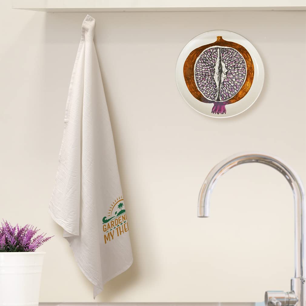 Mother's Day Kitchen Towels - Floral Garden Leaves Design, Dish Towels for Therapy, Gardening & Summer Cleaning Supplies | Perfect for Home Decor, Gifts & Daily Use
