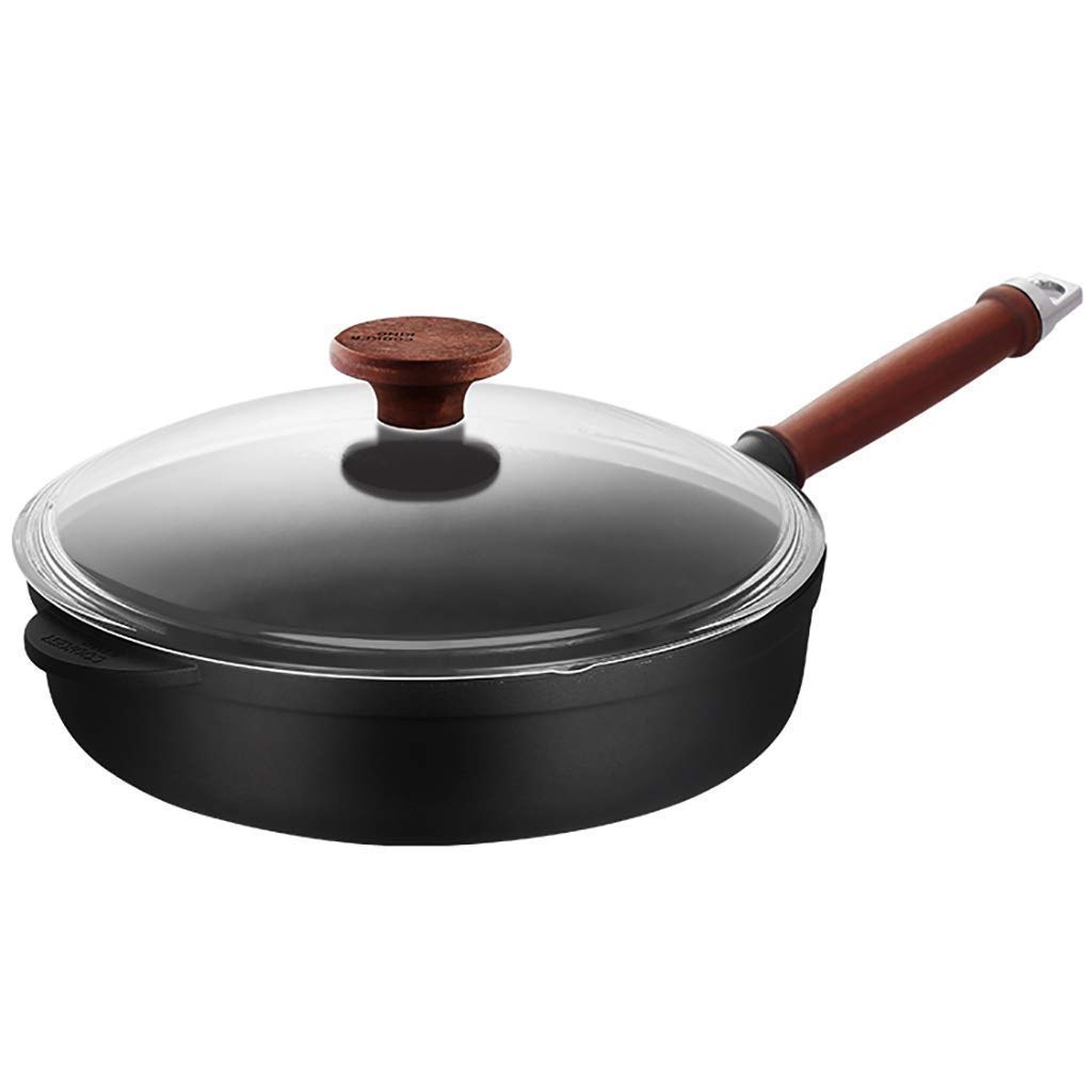 Nonstick Thermo-S Heat Indicator Frying Pan - Oven & Dishwasher Safe, Induction Compatible Professional Cookware for Sautéing, Frying & Baking - Perfect for Home Kitchen & Restaurant Use
