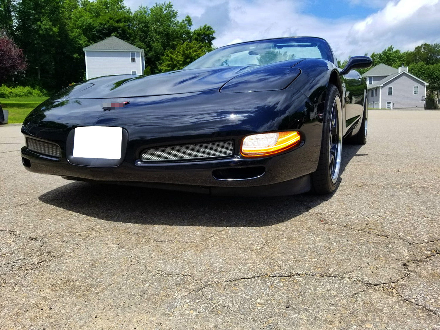 97-04 Chevy Corvette C5 Clear LED DRL & Sequential Turn Signal Lights - Upgrade Headlight Kit for Enhanced Visibility & Style | Perfect for Night Driving & Car Shows