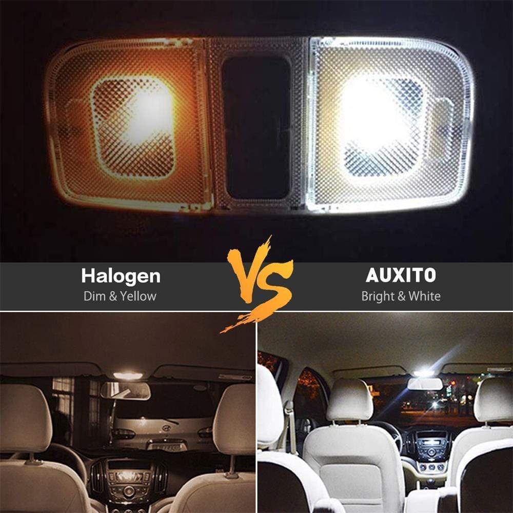 194 LED Bulbs - Super Bright White Interior Car Lights for Dome, Map, License Plate - Energy Efficient Replacement Bulbs for Enhanced Night Visibility (Perfect for Sedans, SUVs, Trucks)