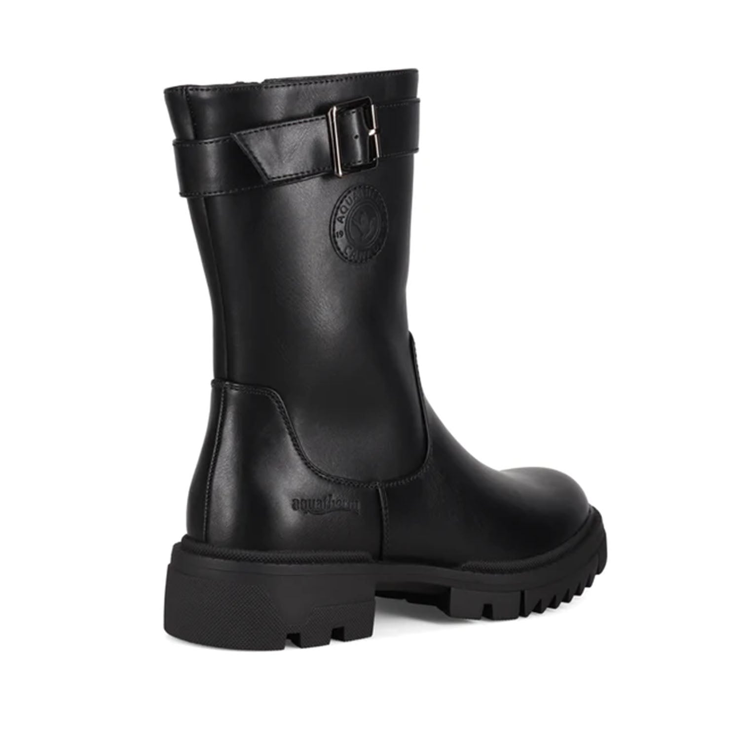 Aquatherm Women's Jenna Black Waterproof Winter Boots - Warm & Comfortable Snow Boots for Women, Ideal for Hiking, Snowy Weather & Outdoor Activities