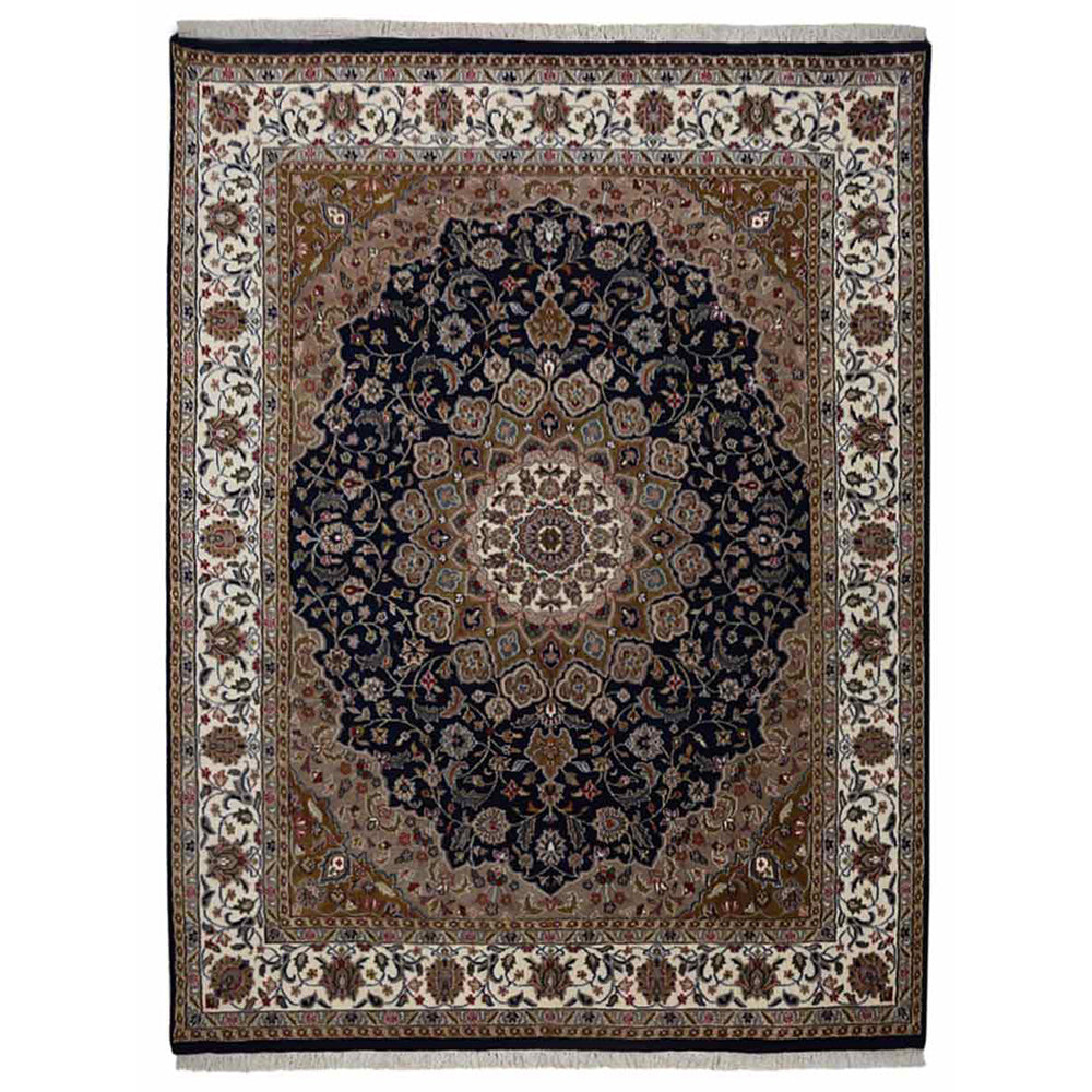Handmade Qashqai Hand Knotted Isfahan Persian Rug - Traditional Tribal Design for Living Room, Bedroom & Home Decor