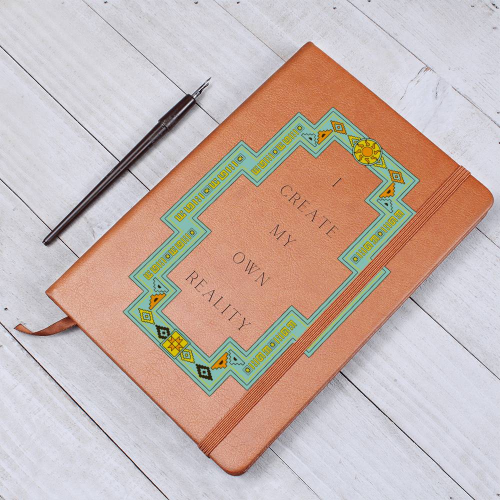 Southwestern Vegan Leather Journal - Handmade Leather Notebook for Writing, Sketching & Journaling - Perfect Gift for Writers, Artists & Dreamers - Use for Daily Reflection, Creative Projects & Personal Growth