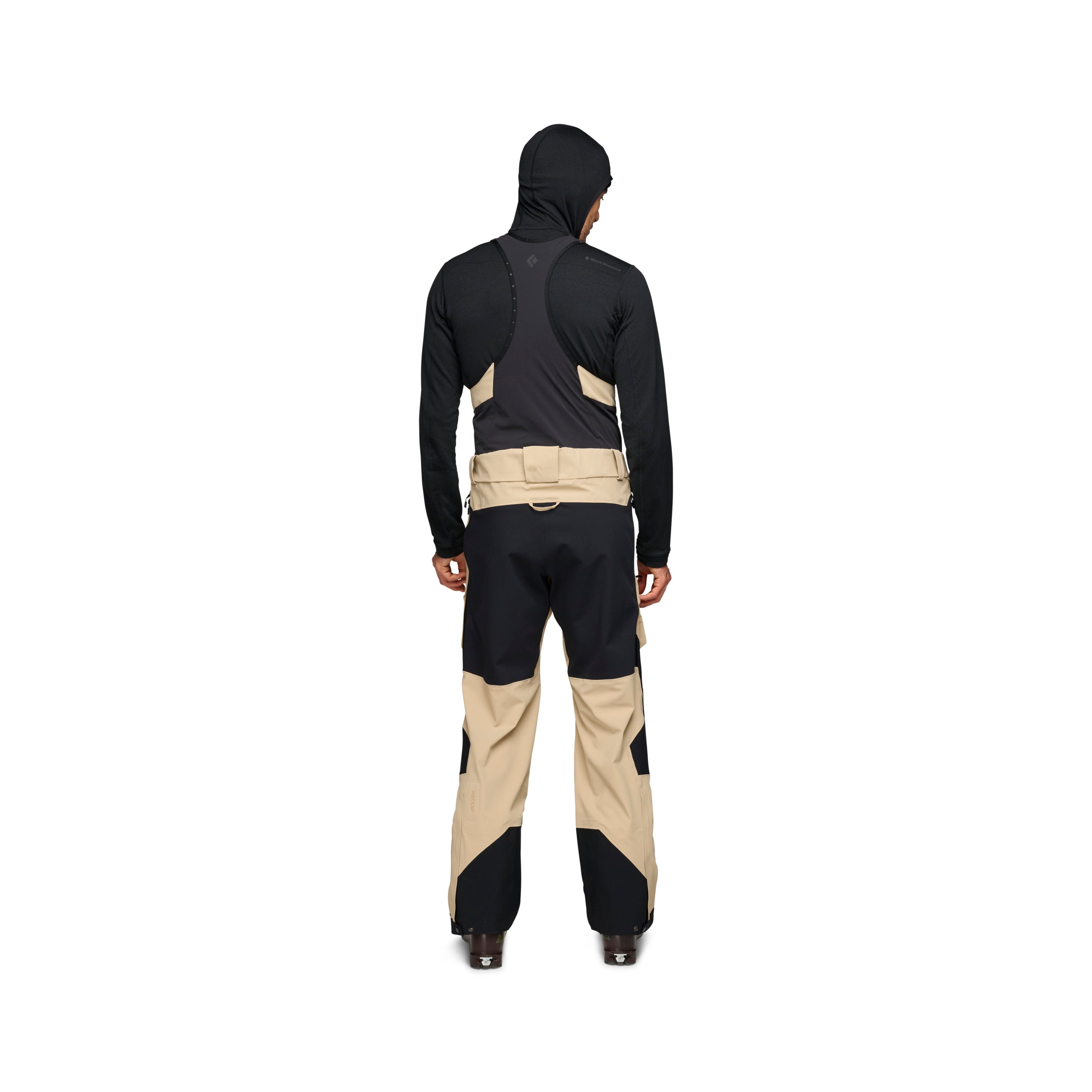 Men's Recon Stretch Pro Bibs - Waterproof & Breathable Work Pants for Construction, Hiking & Outdoor Activities