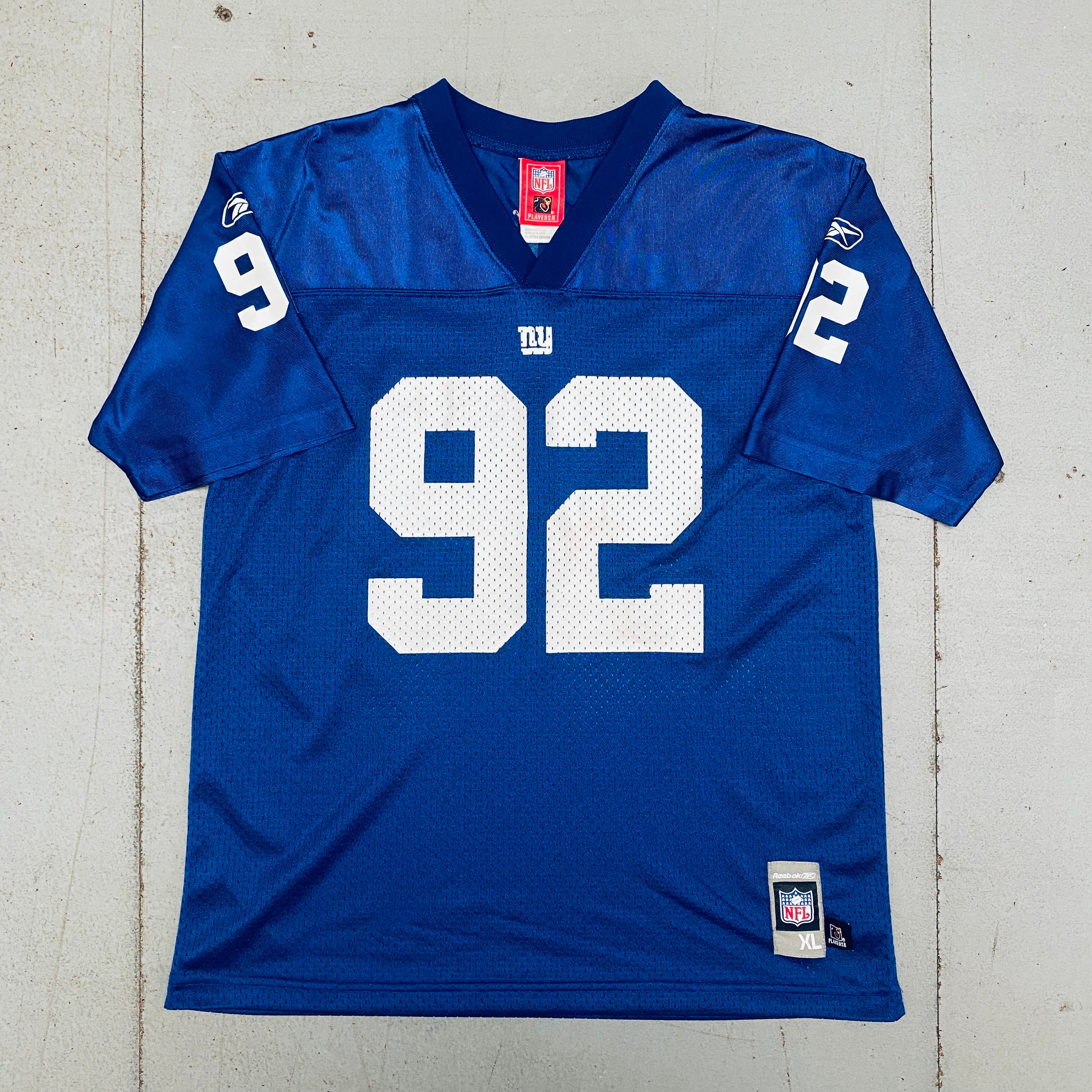 Michael Strahan New York Giants 2003-2004 Jersey (Size S) - Authentic NFL Football Fan Gear for Game Day & Sports Memorabilia Collection
