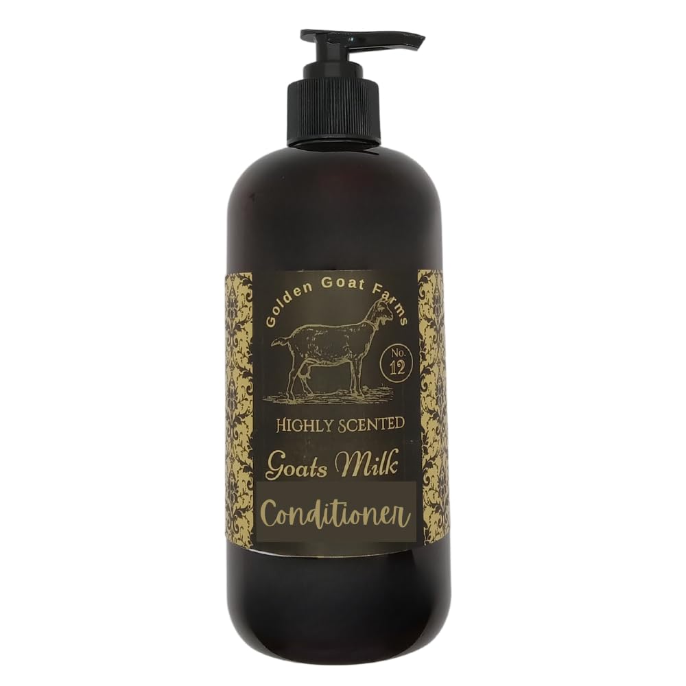 Golden Goat Farms Black Currant Champagne Scented Hair Conditioner with Goat Milk - 32 Oz | Hydrating & Nourishing for Dry, Damaged Hair | Perfect for Daily Use & Salon-Quality Results