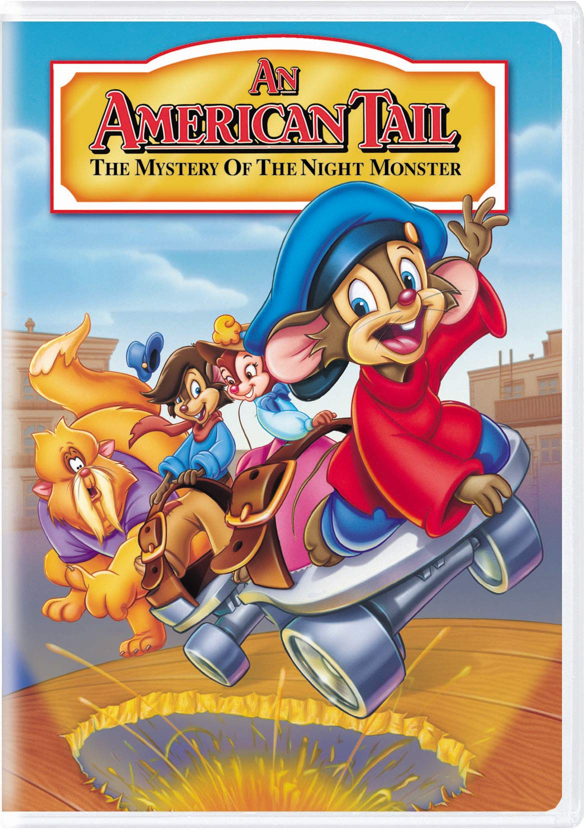 An American Tail - The Mystery of the Night Monster DVD | Family Adventure Movie | Perfect for Kids' Movie Night & Bedtime Stories