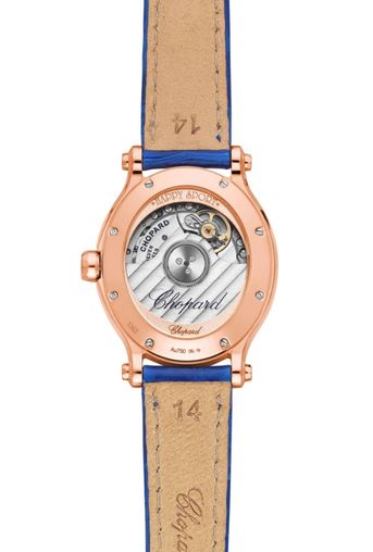 Chopard Happy Sport Oval Ethical Rose Gold & Diamonds Ladies Watch - Luxury Women's Timepiece for Gifts, Special Occasions & Everyday Elegance