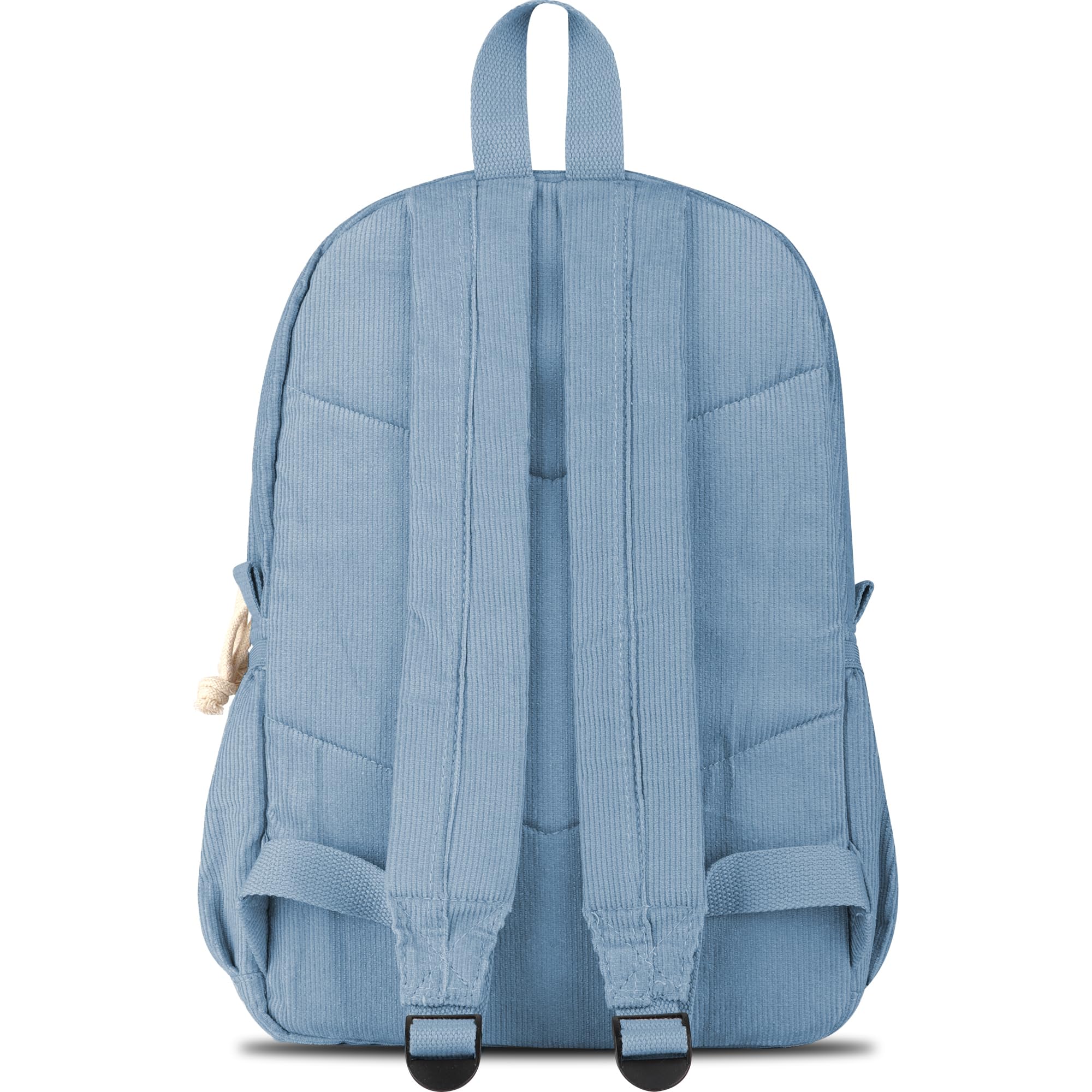 Personalized Corduroy Backpack for Toddlers - Cute Baby School Backpack for Boys & Girls (Blue) | Durable Preschool & Kindergarten Bag for Daily Use, Travel & Daycare Essentials