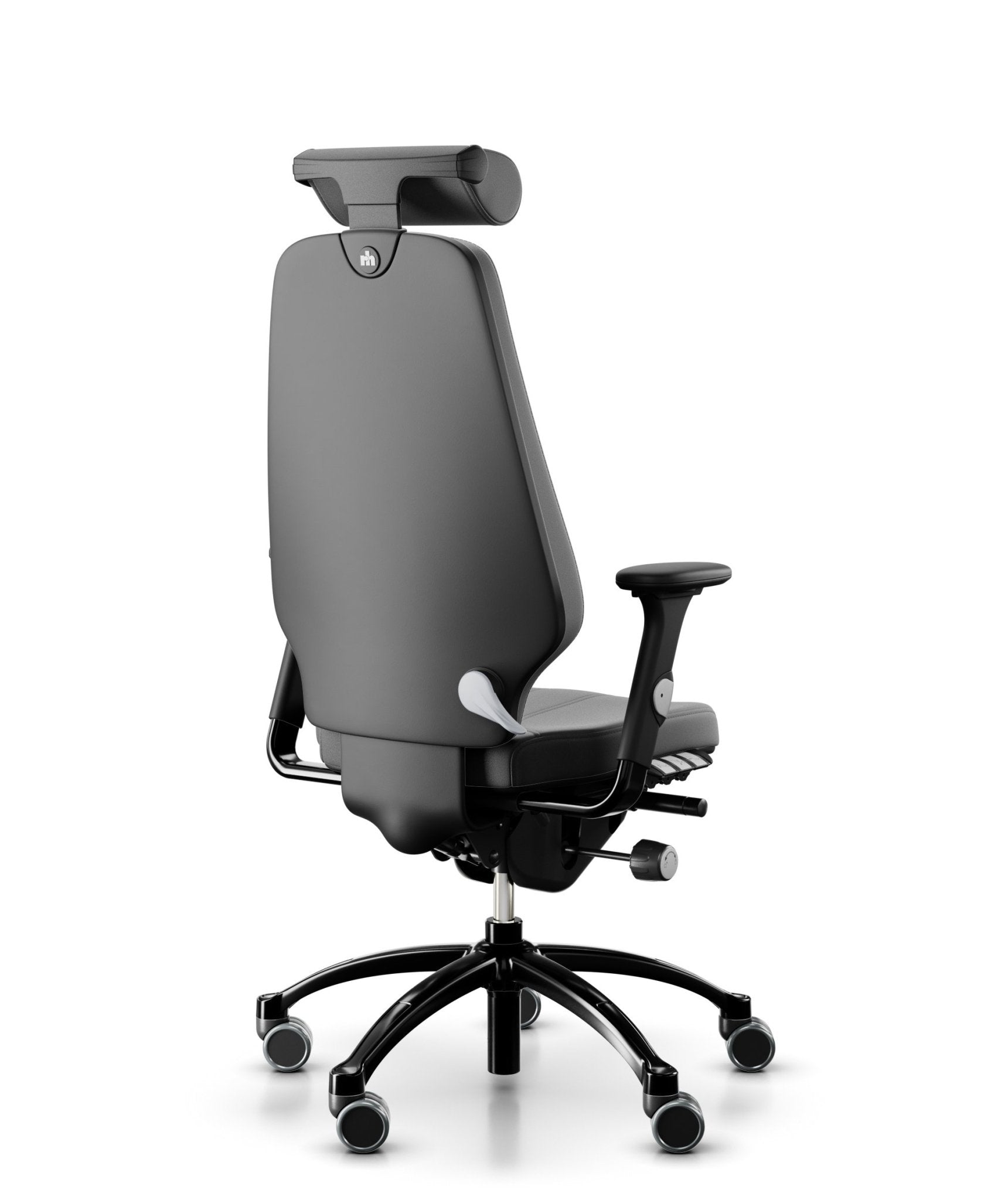 RH Logic 400/3559 Elite Ergonomic Office Chair - Premium Antigo Leather in Black | Perfect for Home Office, Gaming & Executive Workspaces