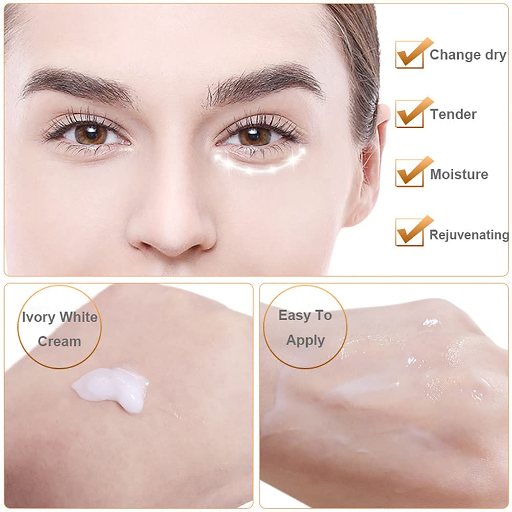 **Allbestaye Collagen Snail Eye Cream – Anti-Aging, Dark Circles & Fine Lines Treatment – Deep Moisturizing Eye Care for Puffiness & Wrinkles (20ml) – Perfect for Night Routine & Daily Skincare**