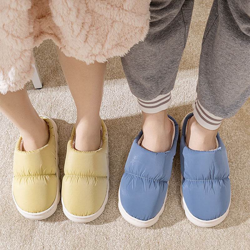 QuiltedCozy Plush Indoor Warm Slippers for Women & Men - Soft Fleece-Lined House Shoes for Winter Comfort - Perfect for Home, Lounge & Cold Floors