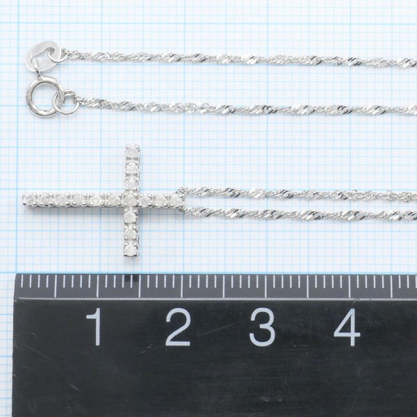 14K White Gold Diamond Necklace for Women - Elegant & Timeless Jewelry Gift for Anniversary, Wedding, Valentine's Day