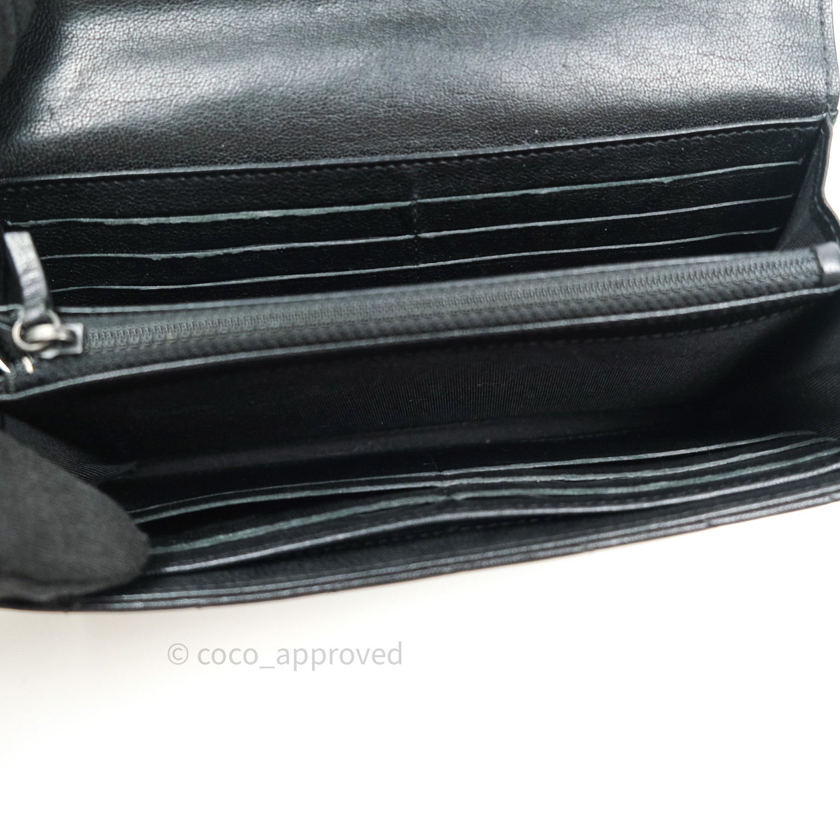 Chanel Chevron Sheepskin Reissue Large Flap Wallet So Black - Luxury Designer Womens Wallet for Everyday Use & Special Occasions