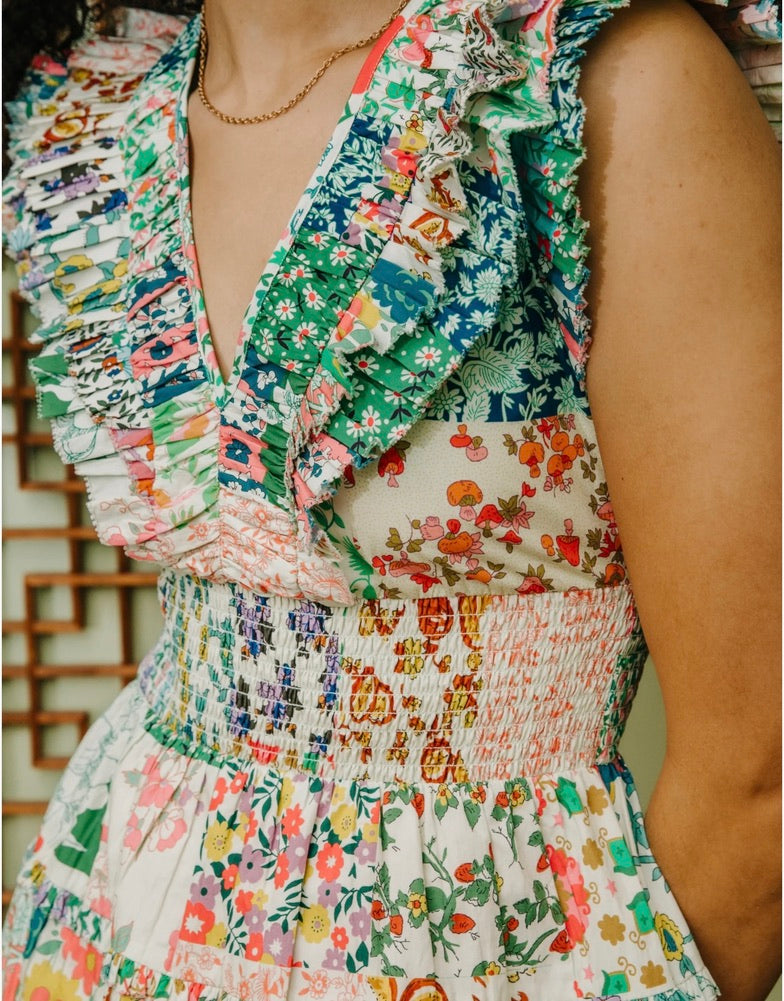 Maribel Dress - Elegant Women's Floral Summer Dress for Casual & Party Wear | Perfect for Weddings, Dates & Special Occasions