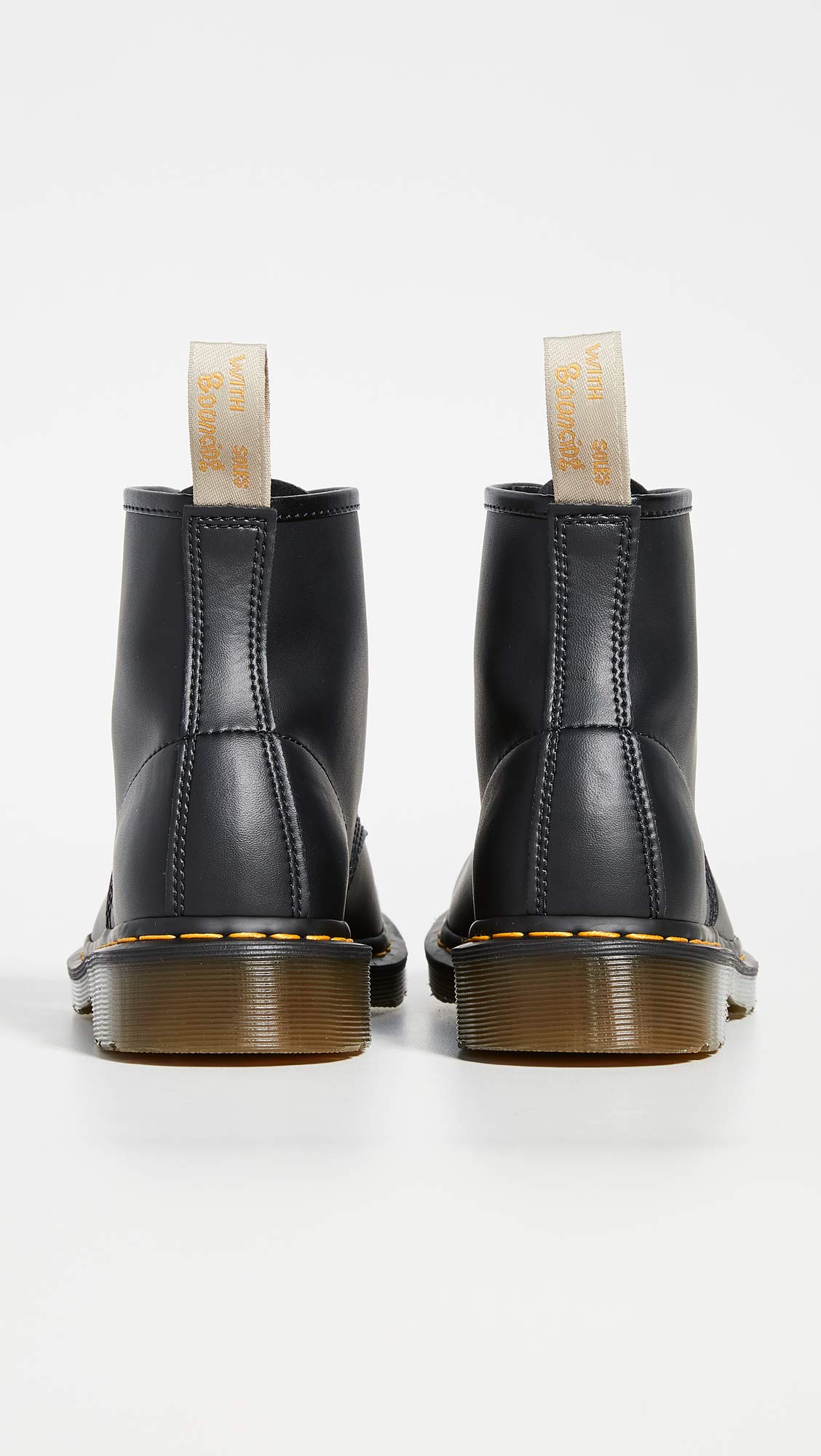 Dr. Martens Vegan 101 Classic Boots for Men | Vegan Leather Ankle Boots | Comfortable & Durable Work Boots for Everyday Wear, Outdoor Activities & Casual Style