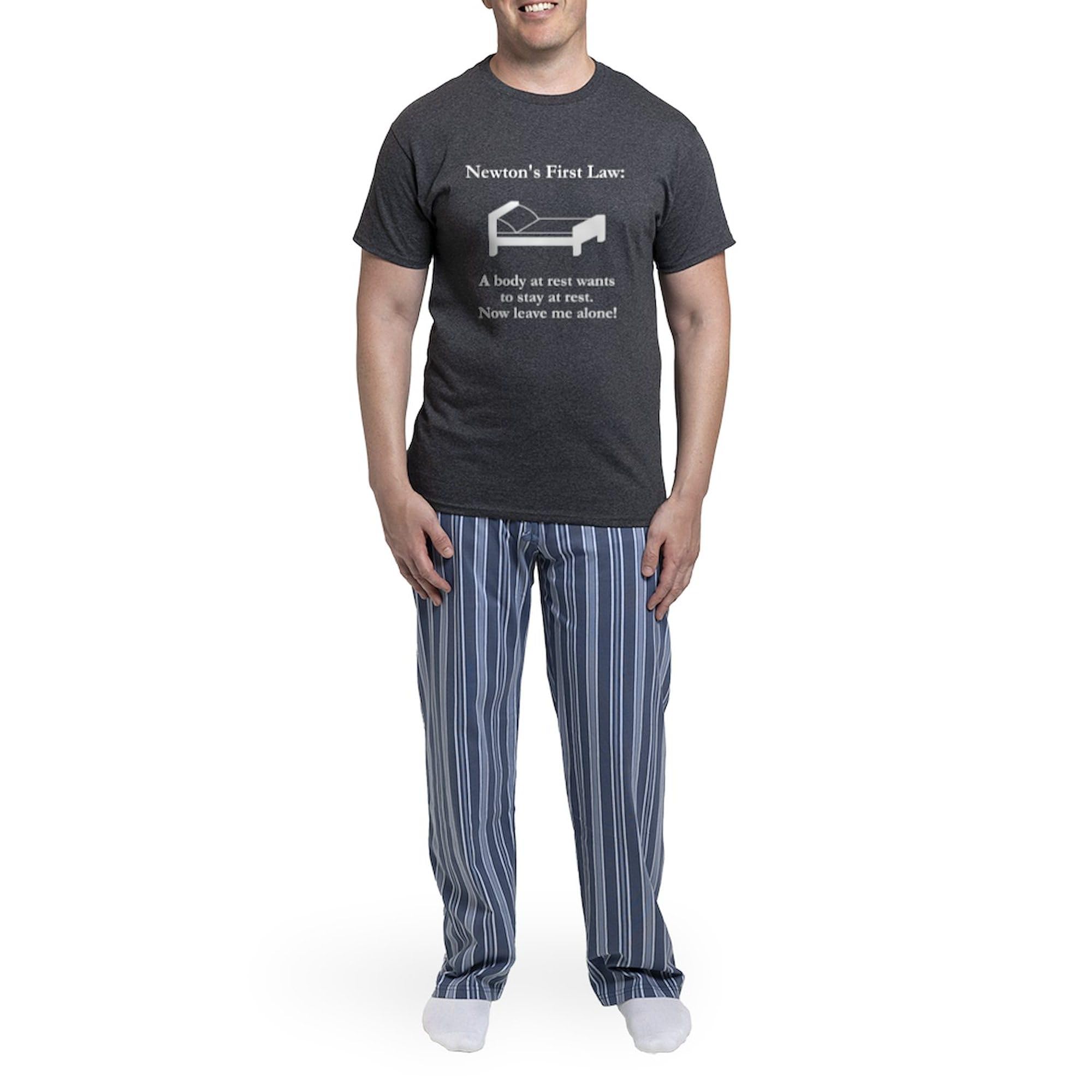 Comfy Men's Charcoal Pajama Set - Relaxing Lounge Sleepwear for Home & Travel | Perfect Gift for Dad, Husband & Boyfriend