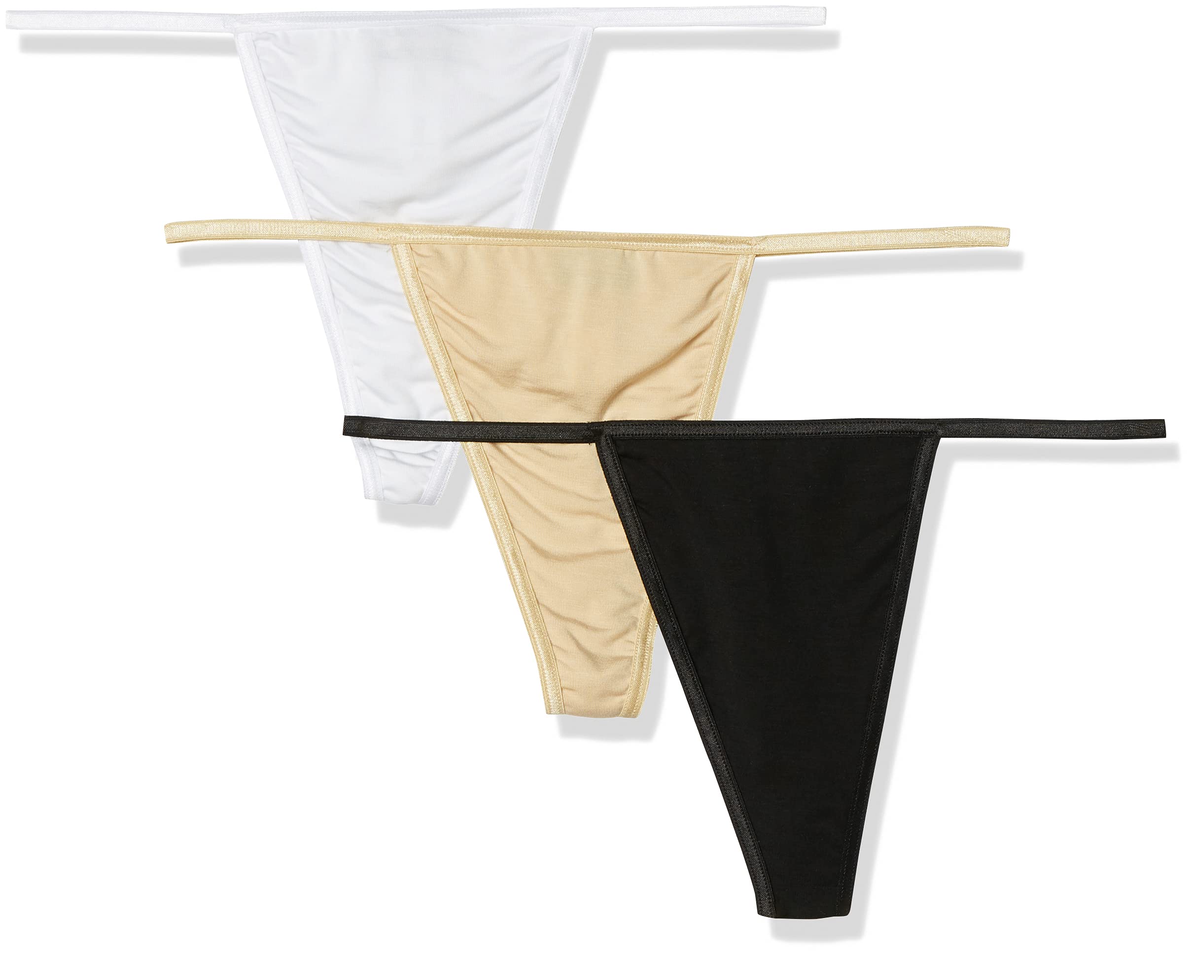 Cosabella Women's Talco G-String 3 Pack - Soft Lace Underwear for Everyday Comfort | Perfect for Work, Date Night & Special Occasions