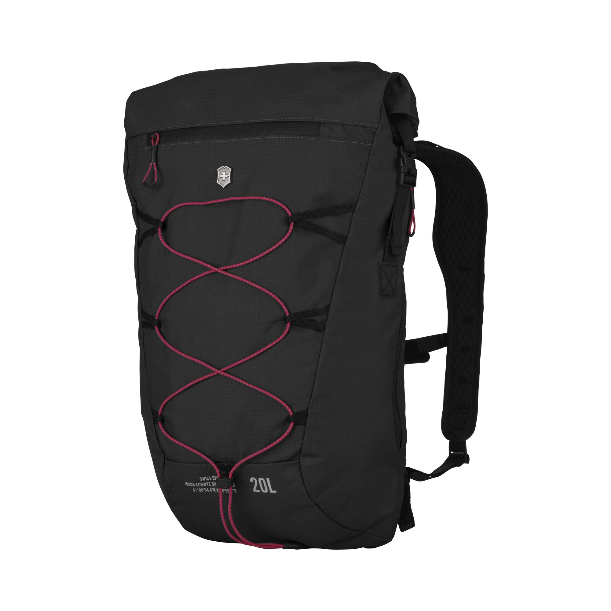 Victorinox Altmont Active Lightweight Laptop Backpack - 18.1 Inch Water-Resistant Business Travel Backpack with USB Charging Port, Black (20L Capacity) - Perfect for Work, College & Commuting