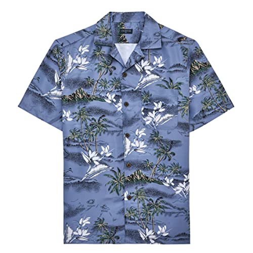 Blue With Palm Trees