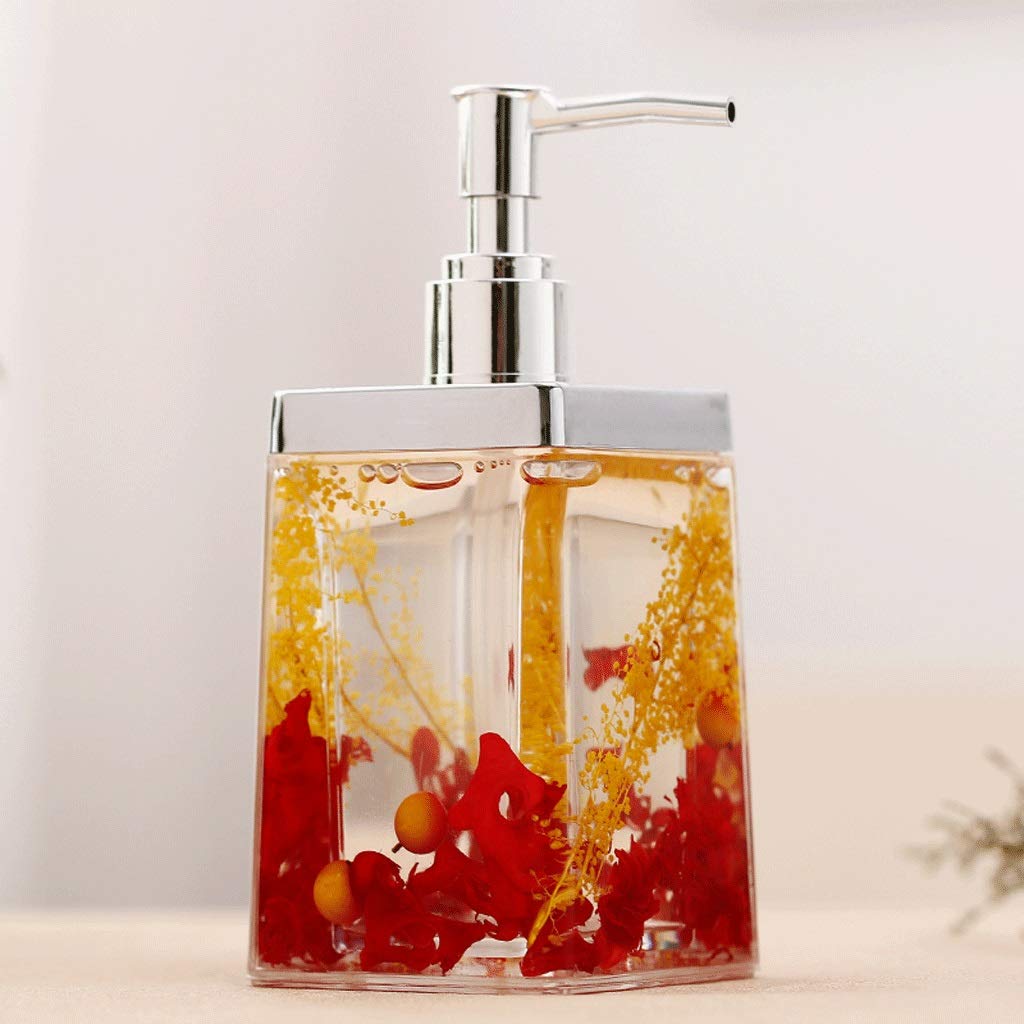 NYKK Press-Type Dispenser Pump Bottle for Hand Sanitizer, Shampoo, Lotion & Soap - Leak-Proof Kitchen & Bathroom Organizer - Perfect for Liquid Soap, Detergent & Shower Gel Storage (Set of 2) - Ideal for Home, Office & Travel Use