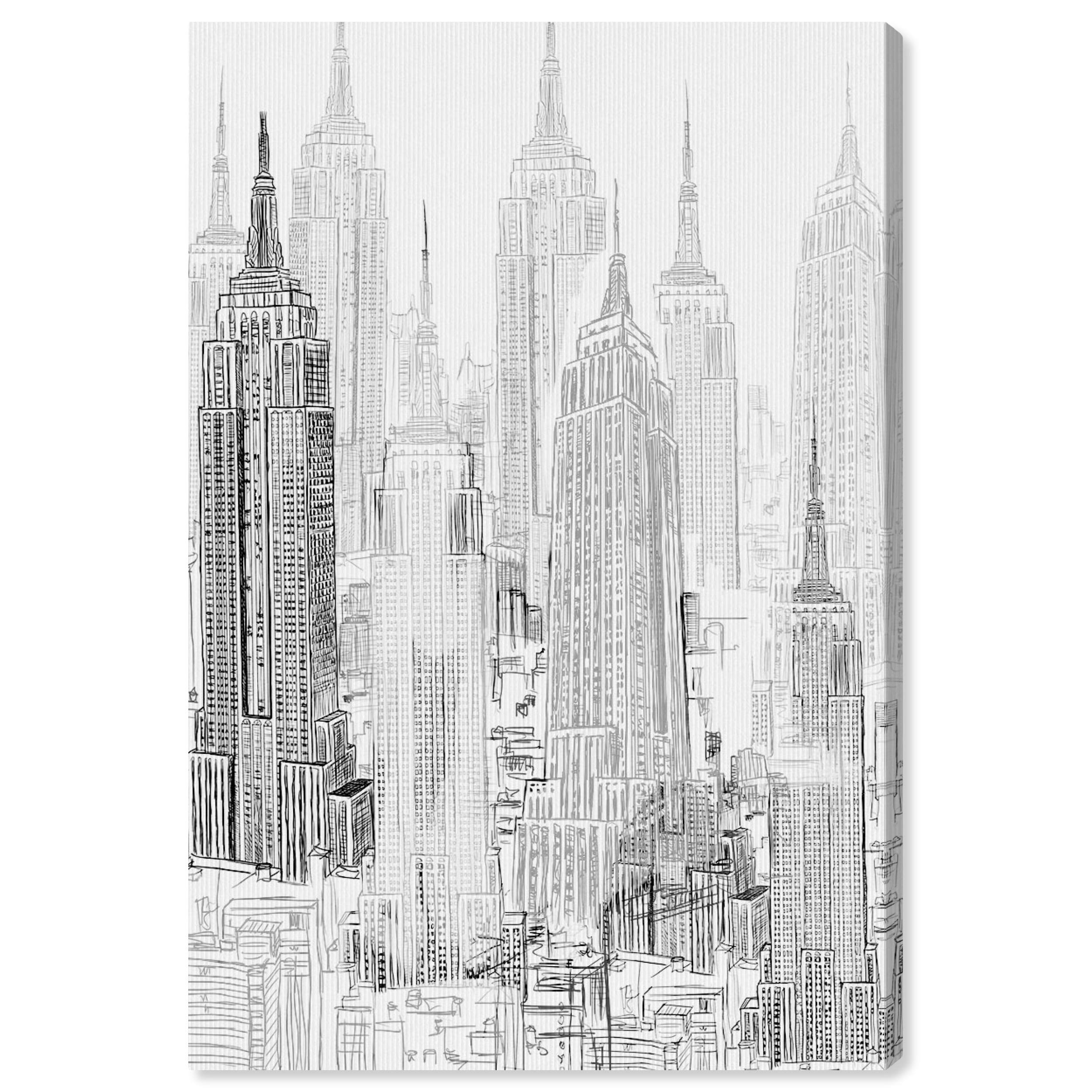 Stunning Cities and Skylines Wall Art Canvas Prints - Modern Urban Cityscape Decor for Living Room, Office & Bedroom