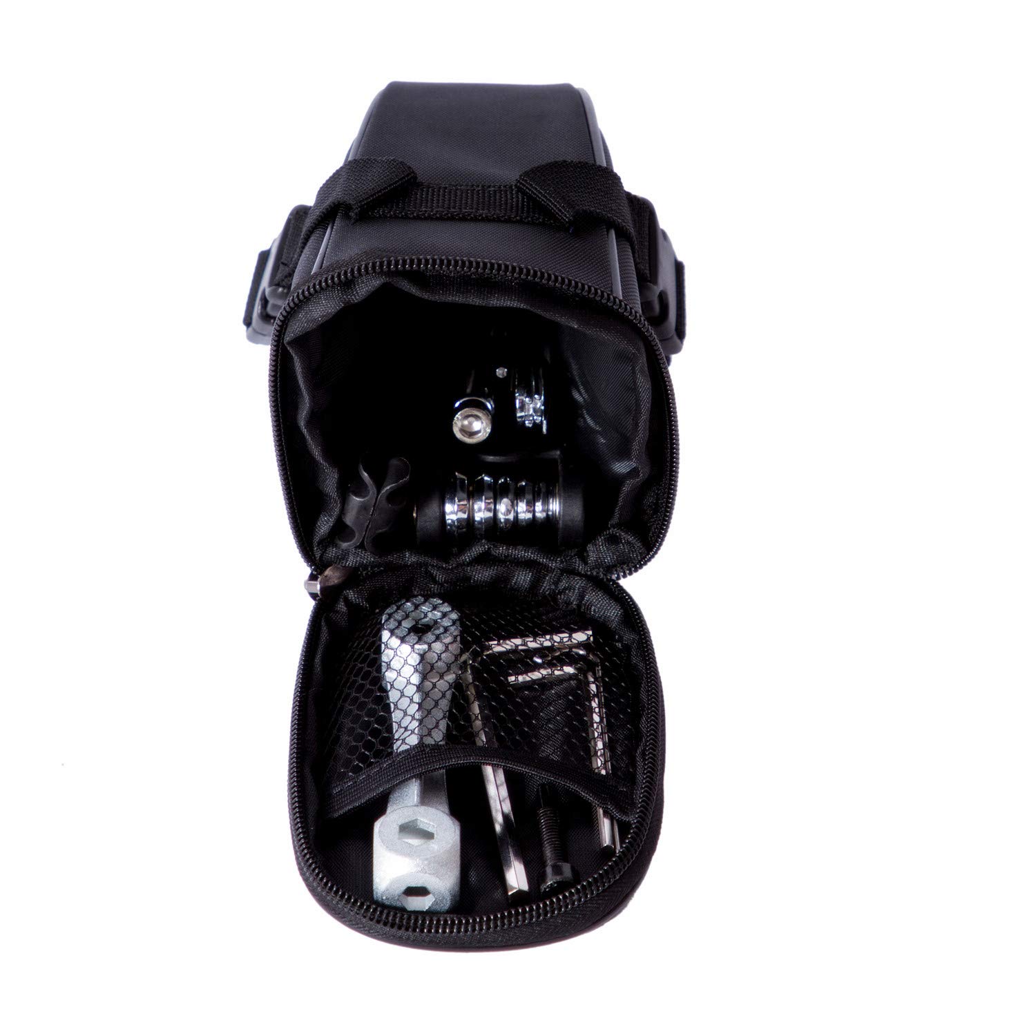 YBEKI Bike Saddle Bag Repair Tool Kit - Portable Bicycle Multi-Tool Set with Chain Tool, Tire Levers & Seat Pack for Road & Mountain Bikes - Perfect for Cycling Commutes & Outdoor Adventures (6-Month Warranty)