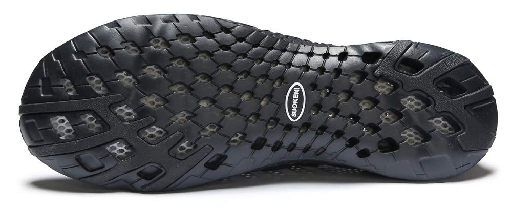 SUOKENI Women's Quick Dry Slip On Water Shoes - Lightweight Aqua Socks for Beach, Swimming, Surfing & Water Sports | Perfect for Pool, Yoga & Travel