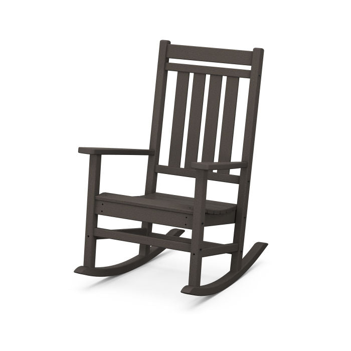 POLYWOOD Outdoor Adirondack Rocker Chair - Durable & Weather-Resistant Patio Furniture for Garden, Deck, Poolside, and Backyard Relaxation