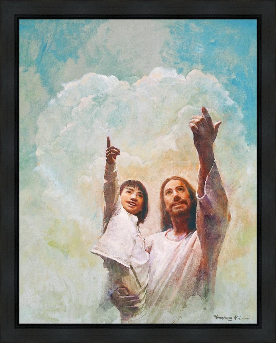 God is Love Gallery Wrap Canvas - Inspirational Christian Wall Art for Home, Office & Church Decor - Perfect for Living Room, Bedroom & Prayer Space