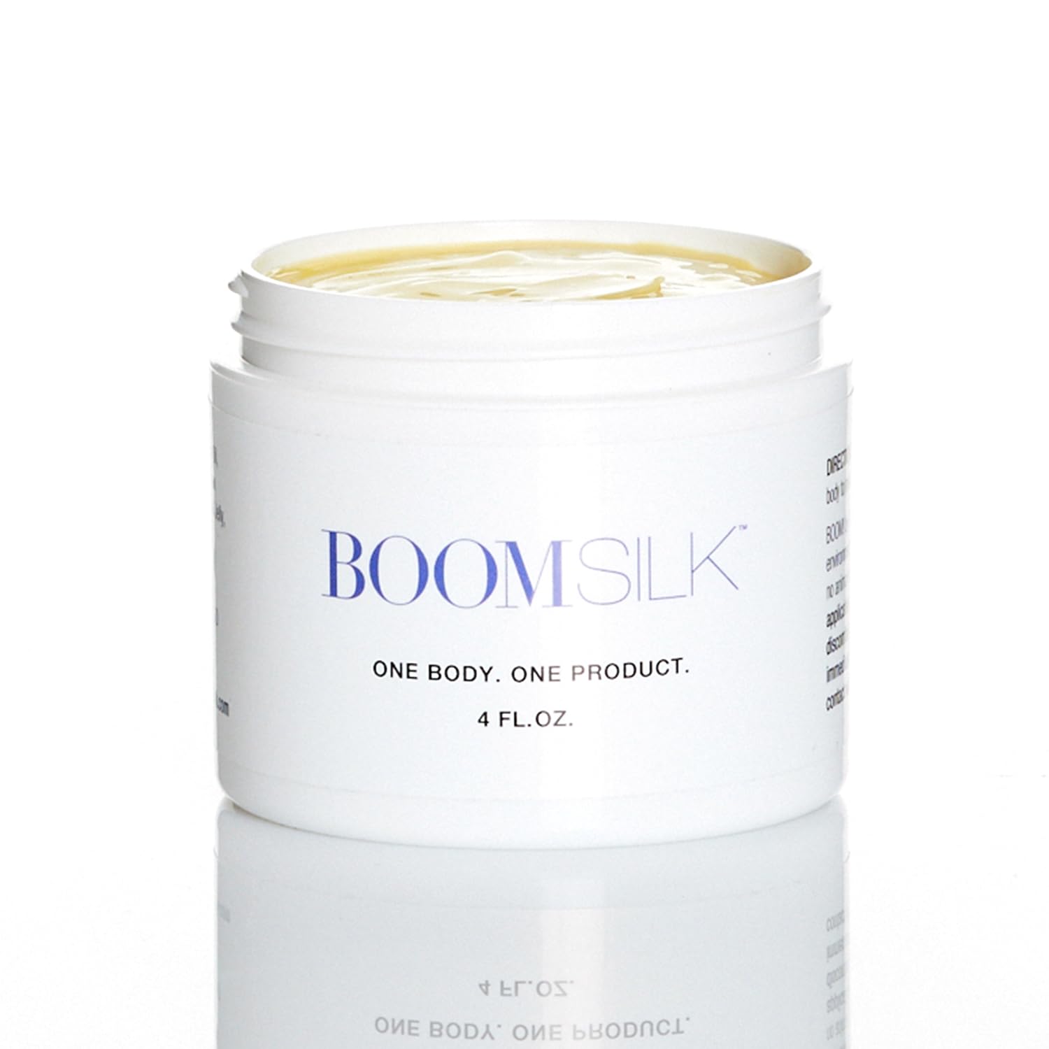 BOOM! by Cindy Joseph Boomsilk - Organic Anti-Aging Face & Body Moisturizer for Women - Rejuvenating Lotion to Soften, Protect & Hydrate Mature Skin - 4 Oz - Perfect for Daily Skincare Routine & Nighttime Hydration