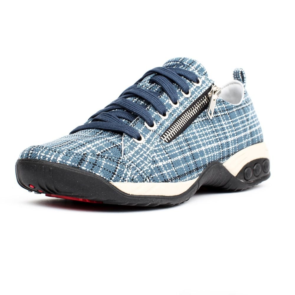 Therafit Women's Sienna Side Zip Walking Shoes - Comfortable Sport Casual Sneakers for Women with Arch Support | Perfect for Walking, Travel & Everyday Wear
