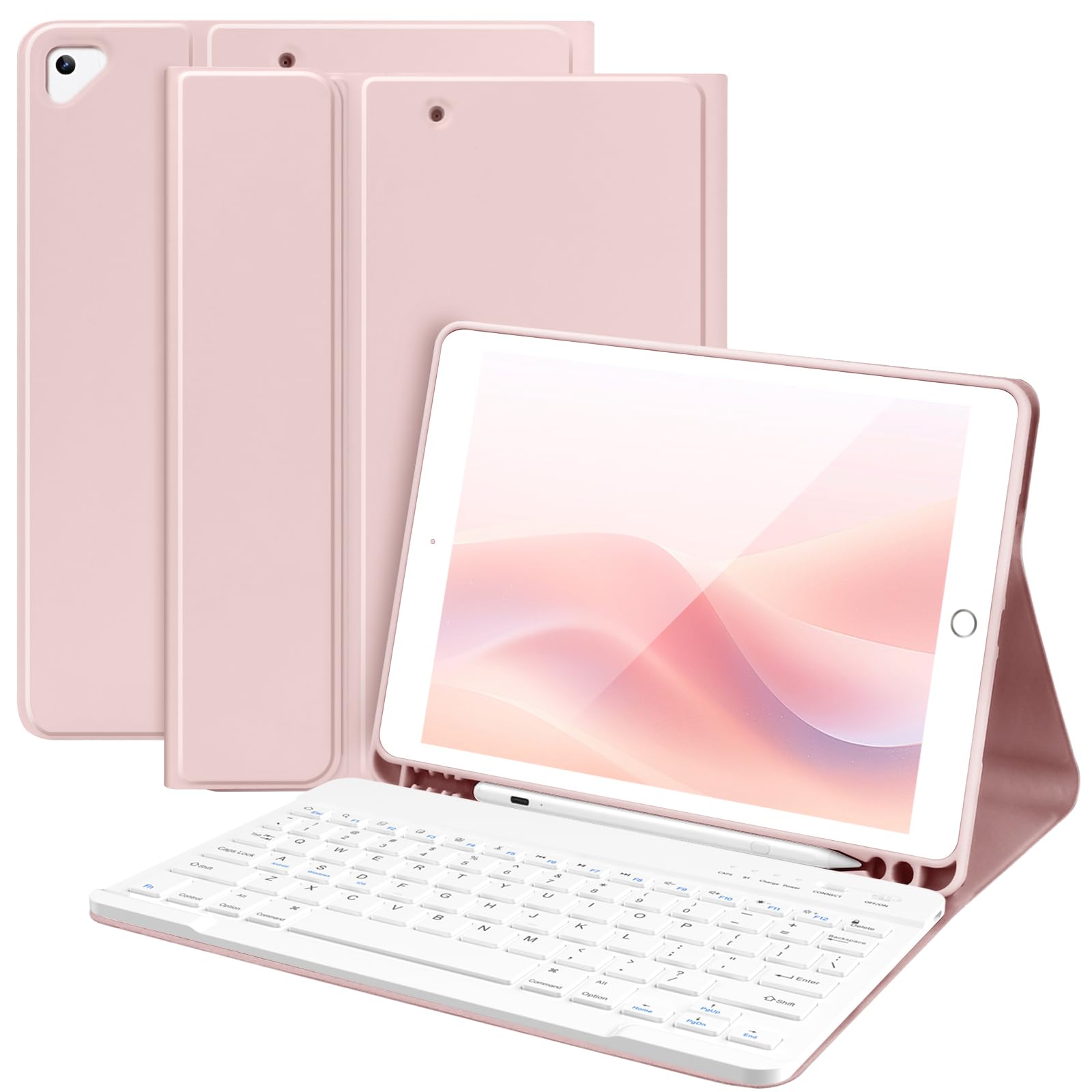 Premium Keyboard Case for iPad 9th/8th/7th Gen & iPad 10.2