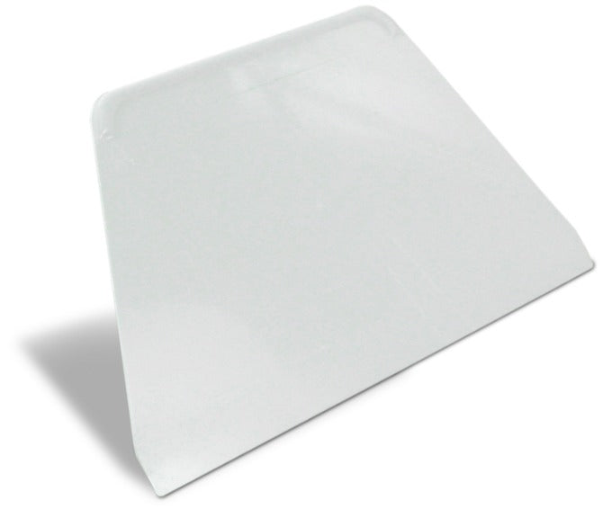 Semi-Flexible Trapezoid Scraper - Heavy Duty Cleaning Tool for Kitchen, Bathroom, Glass & Tile - Perfect for Removing Stickers, Grime & Hard Water Stains