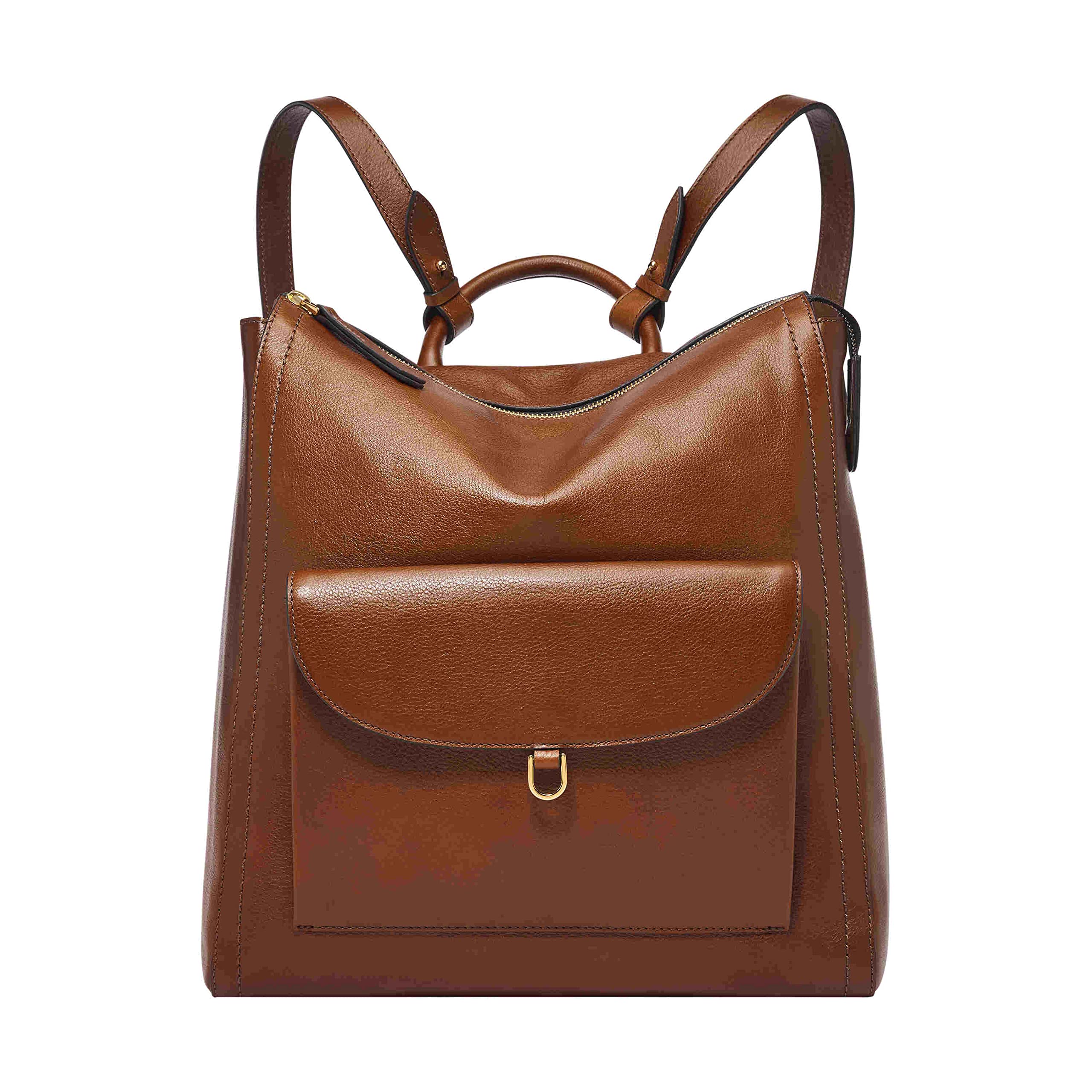Fossil Women's Parker Genuine Leather Convertible Backpack Purse - Stylish Crossbody Handbag for Women | Perfect for Work, Travel & Everyday Use