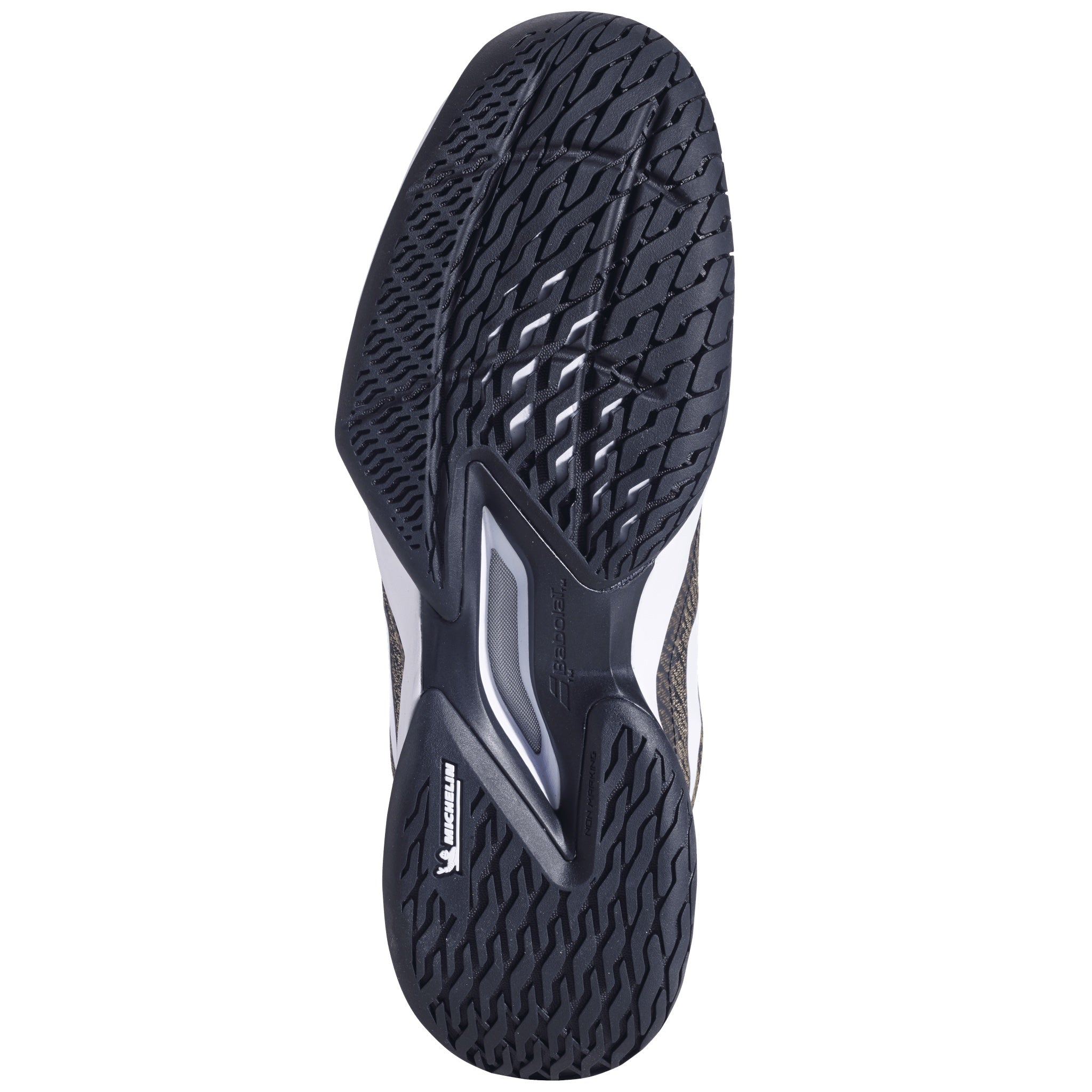 Babolat Jet Mach 3 Wide Men's Tennis Shoes - Black/White | Lightweight Performance Court Shoes for Competitive Play & Training