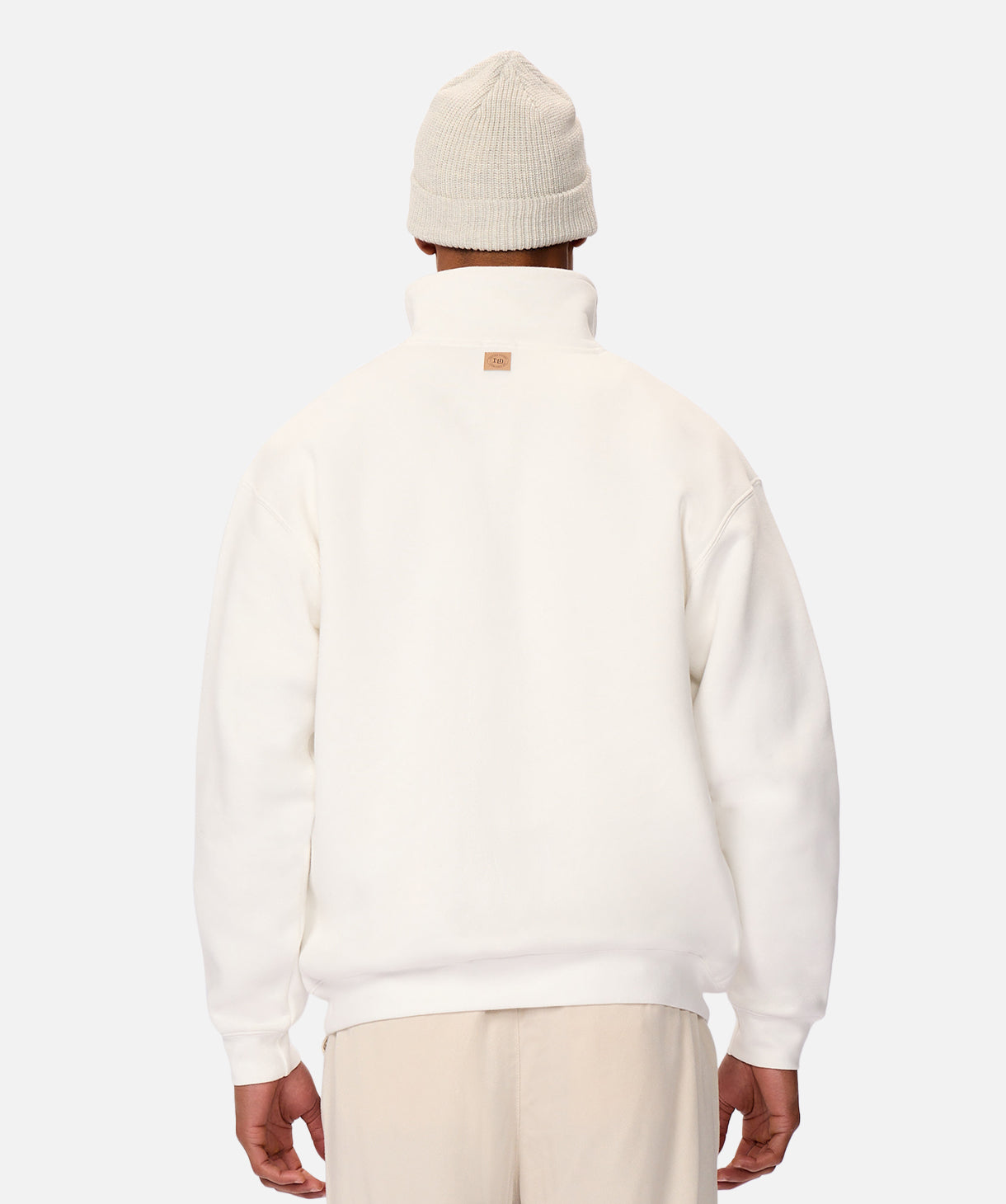 Staunton Tracktop Off White - Stylish Men's Athletic Jacket for Running & Outdoor Activities