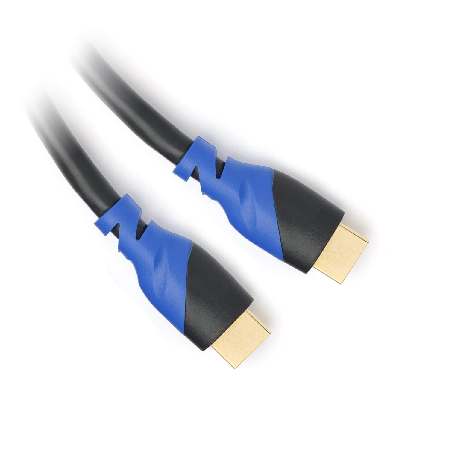 Premium 4K HDMI Cable 40ft (4 Pack) - High Speed with Ethernet, Supports 4K@30Hz, 3D, 1080p & Audio Return - Perfect for Home Theater, Gaming & 4K TV Setup (Black)