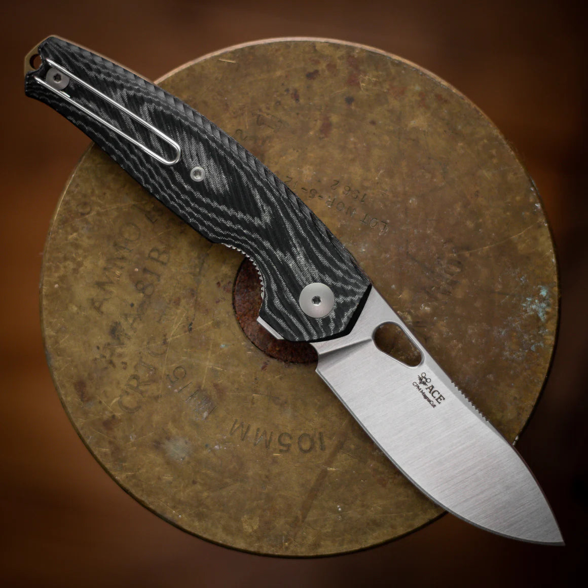 Giantmouse Ace Jagt Australia - Premium Folding Pocket Knife for Outdoor, Camping & EDC - High-Quality Stainless Steel Blade with Ergonomic Grip