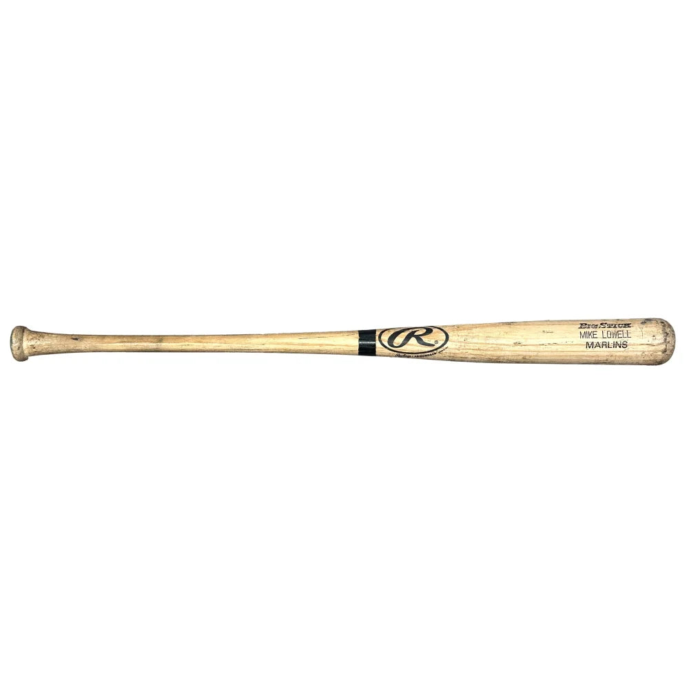 Mike Lowell Game Used 2000 Rawlings Baseball Bat PSA/DNA Graded 9 - Authentic Florida Marlins Memorabilia for Collectors & Fans - Perfect for Sports Display & Investment