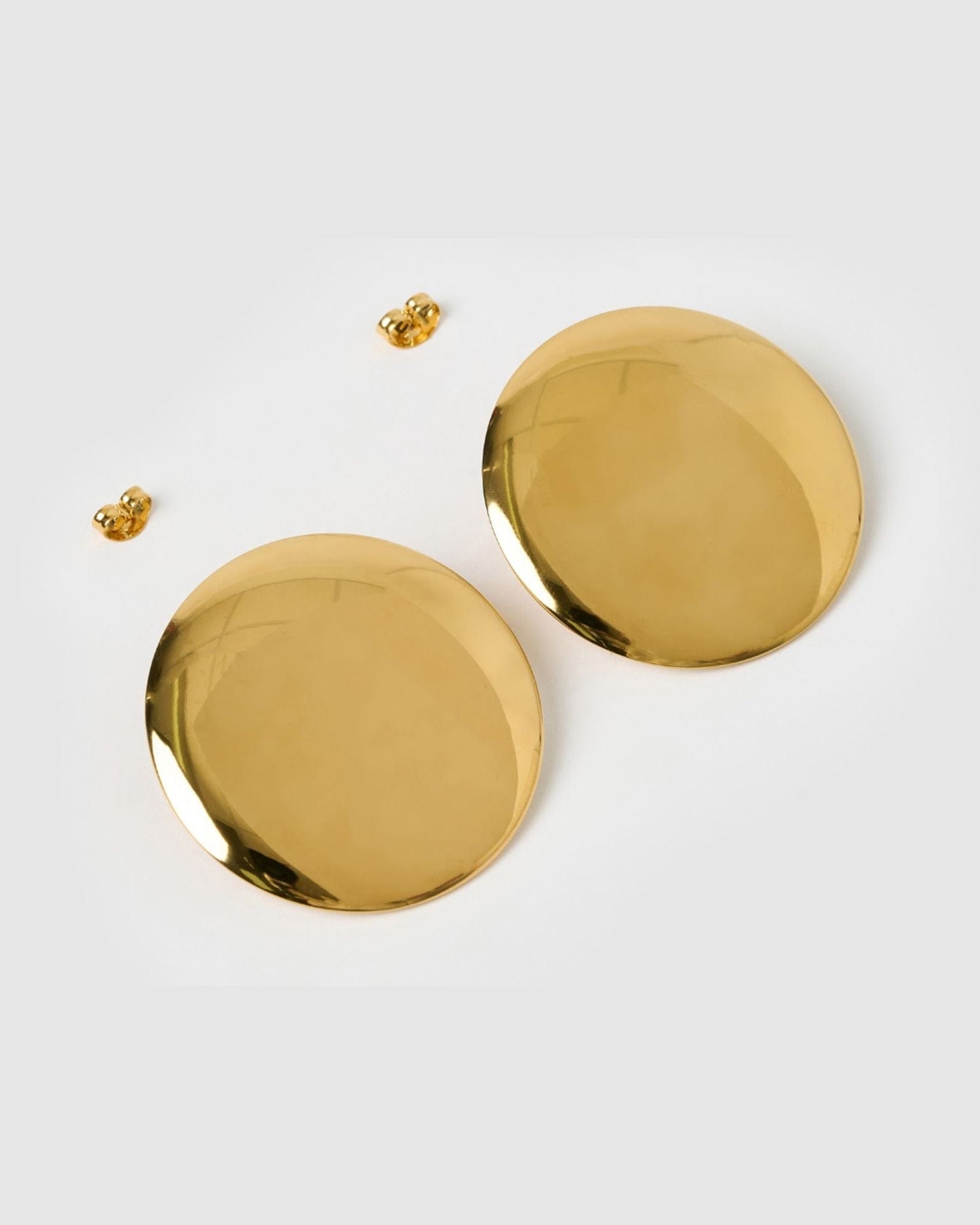 Izoa Annalise Stud Earrings - 14K Gold Plated Hypoallergenic Earrings for Women - Perfect for Everyday Wear, Parties & Gifts