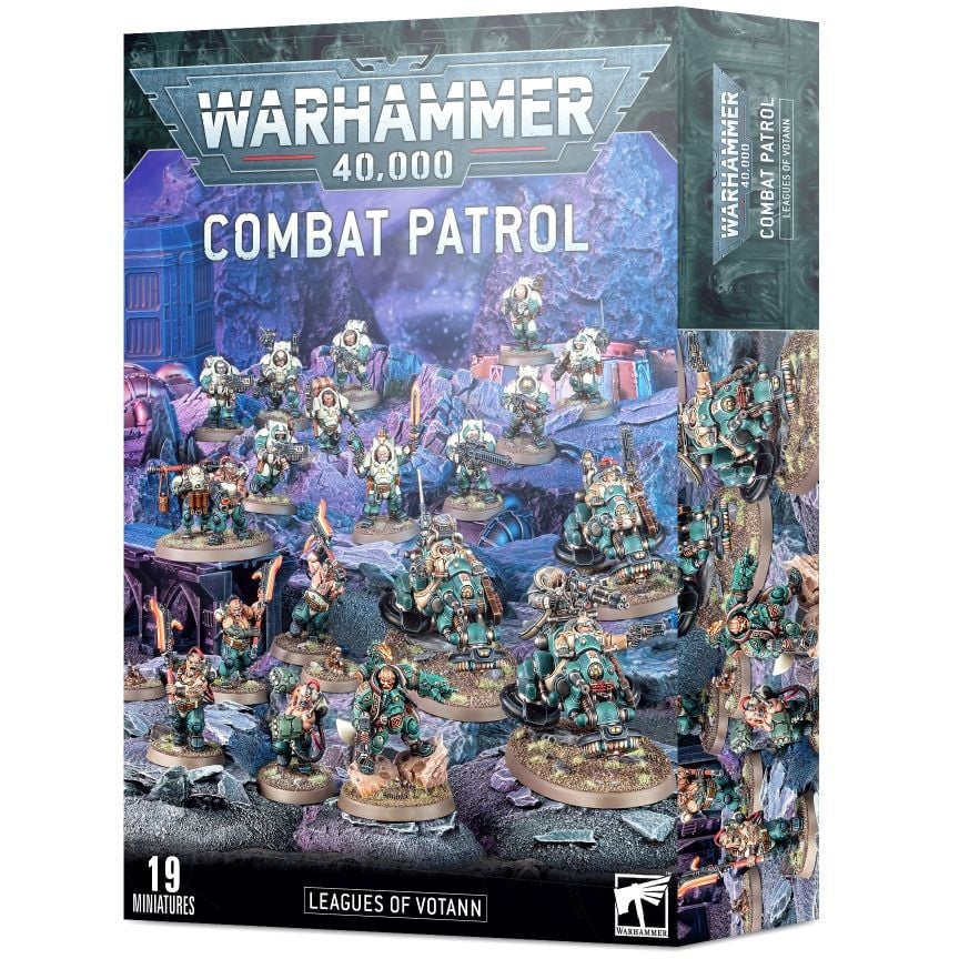 Leagues of Votann Combat Patrol - Warspeke's Prospect Warhammer 40K Miniature Set for Tabletop Gaming & Collecting